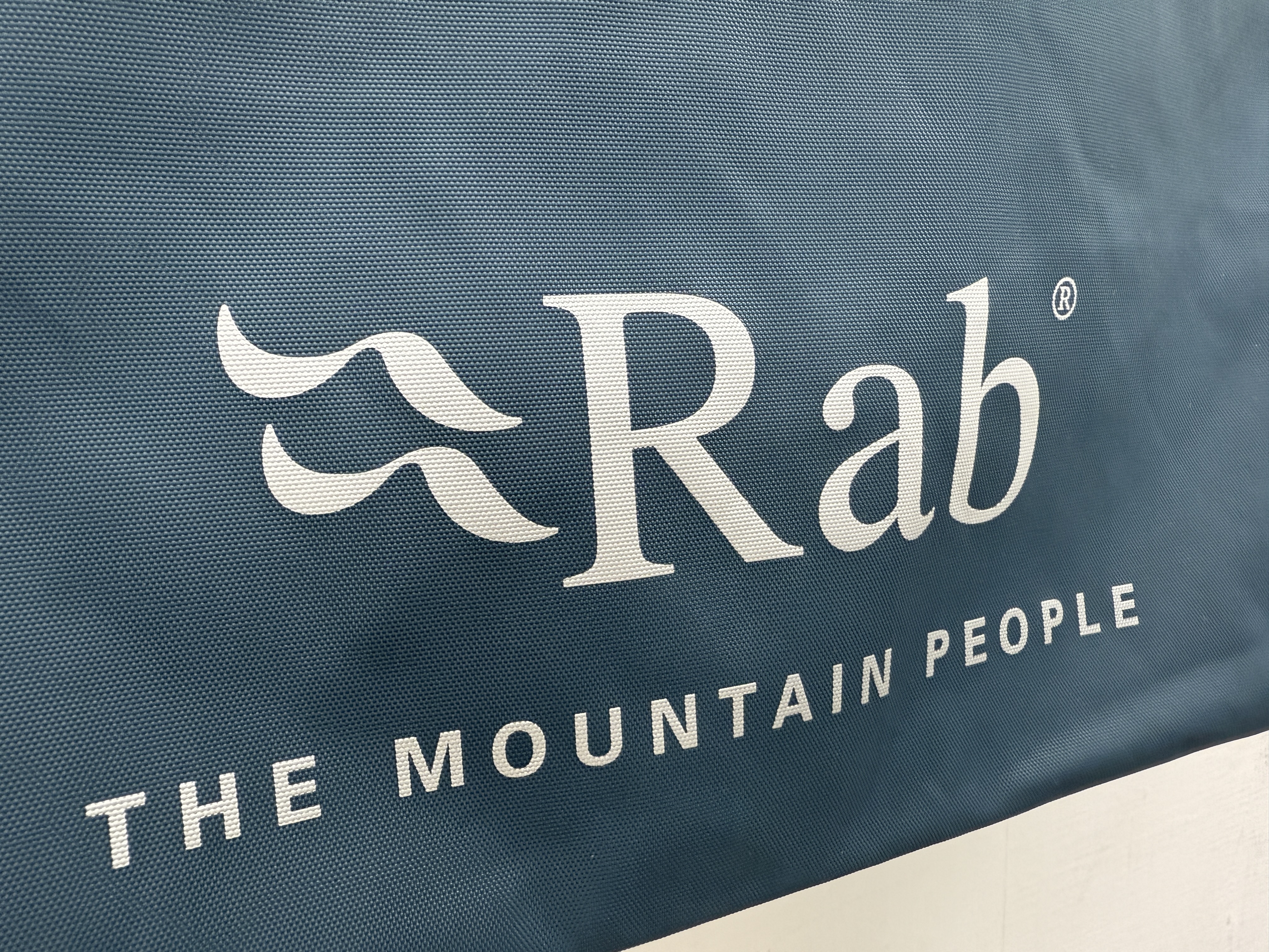 BAG FOR LIFE #A2 啞面 灰藍色 ( Rab Logo )