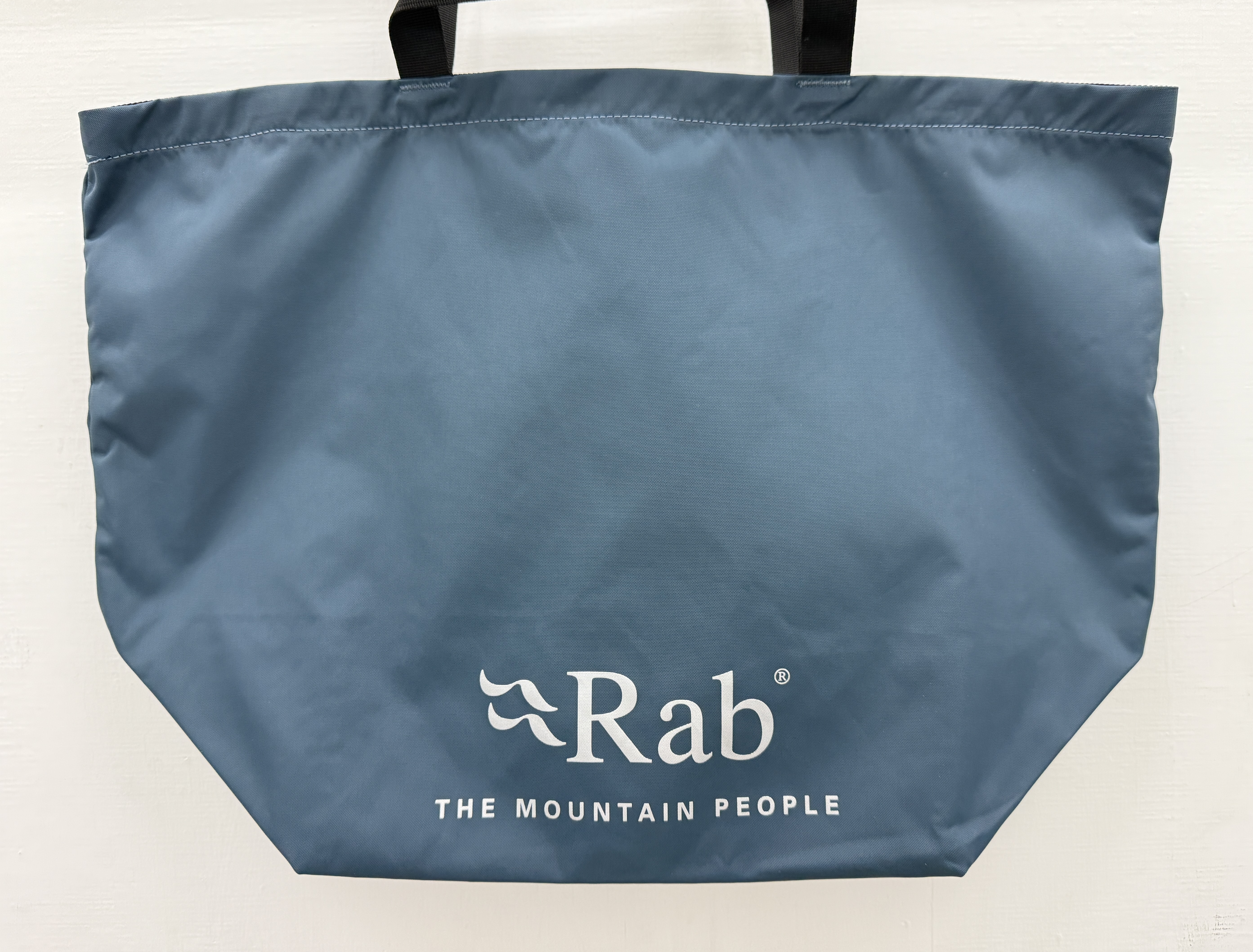 BAG FOR LIFE #A2 啞面 灰藍色 ( Rab Logo )