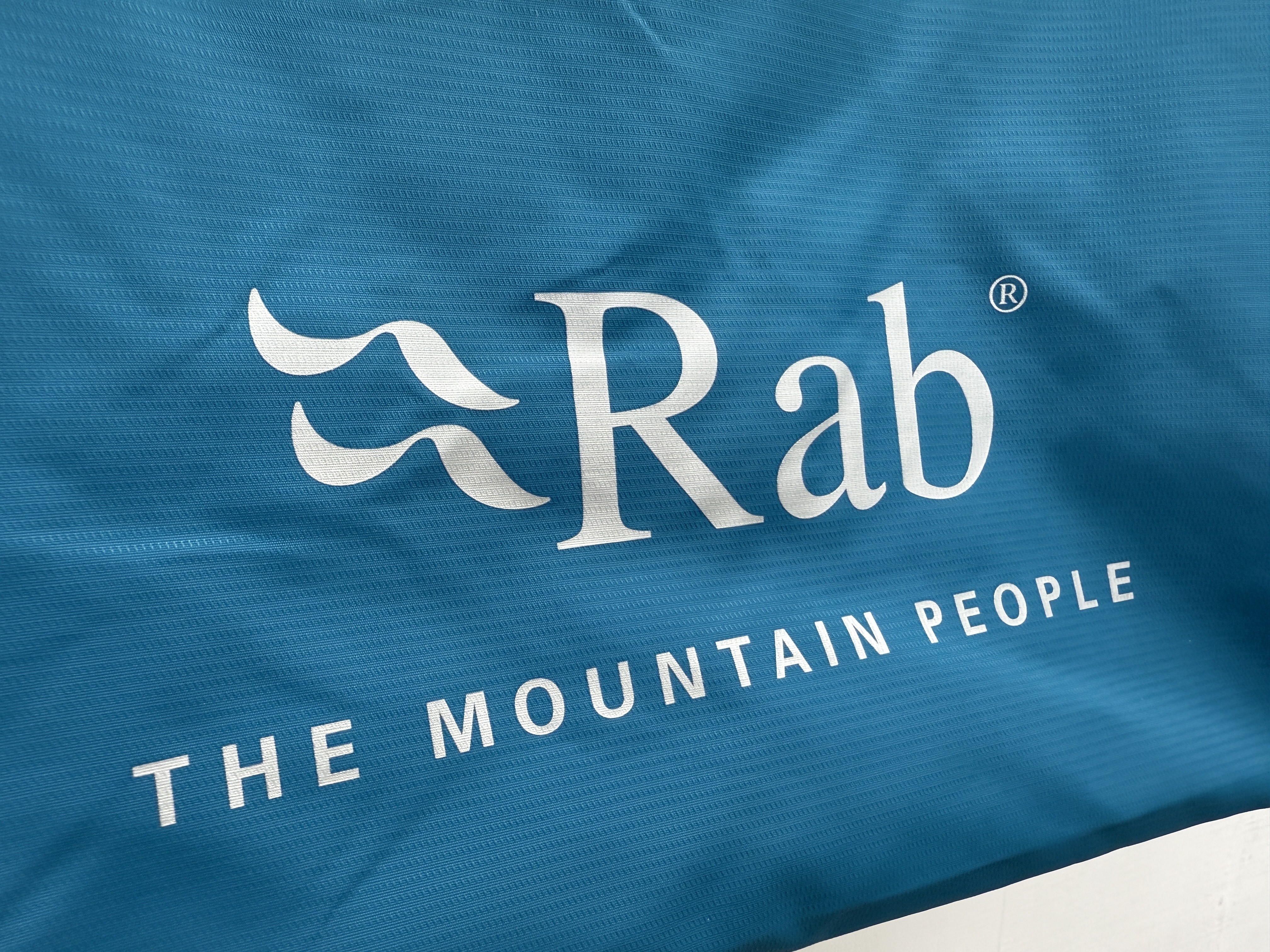 BAG FOR LIFE #A3 亮面 細格 藍色 ( Rab Logo )