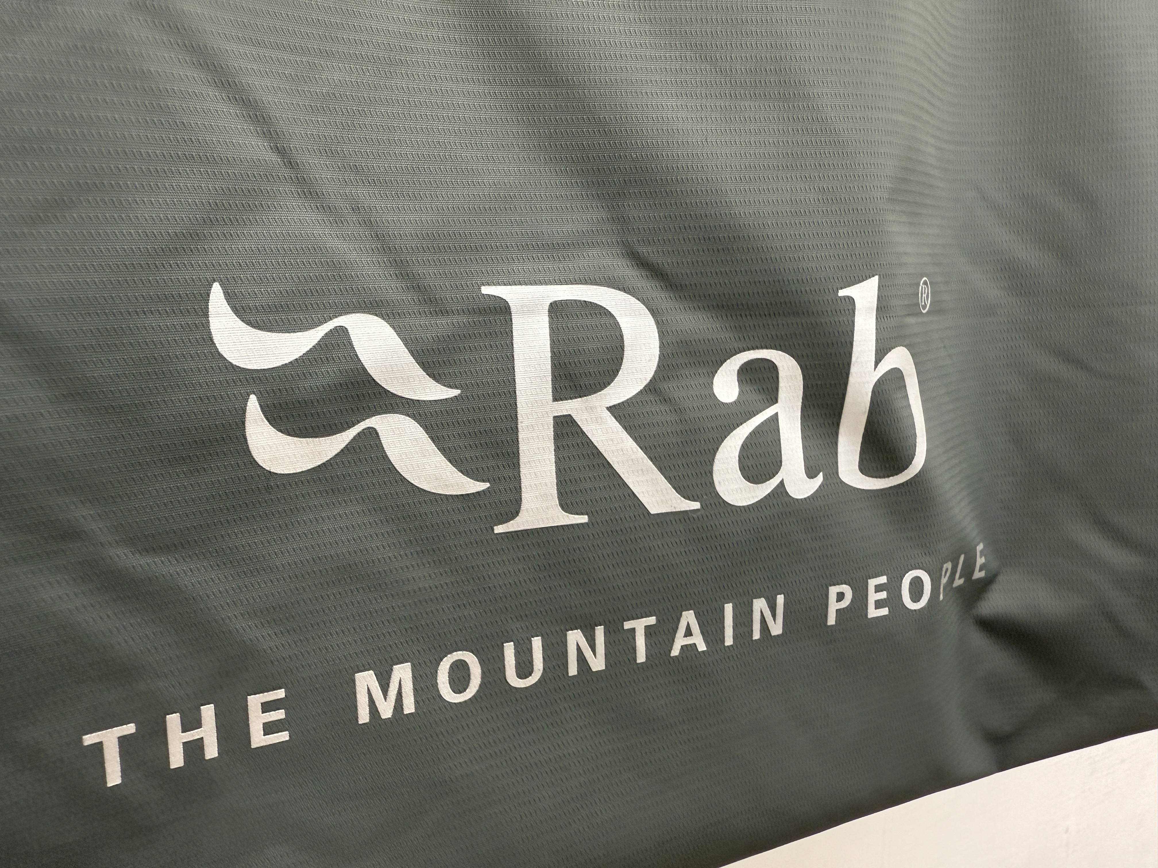 BAG FOR LIFE #A4 亮面 細格 灰色 ( Rab Logo )