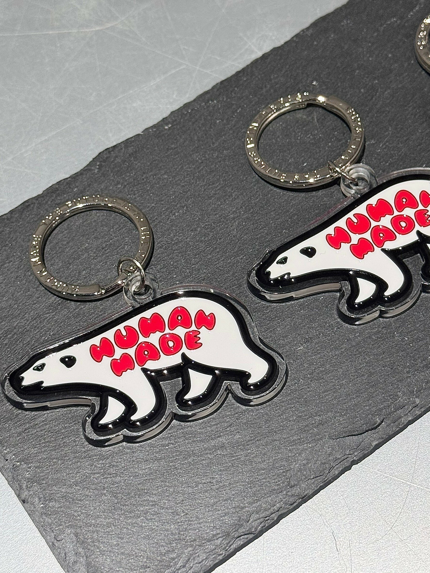 HUMAN MADE animal logo keychain HUMAN MADE animal logo keychain