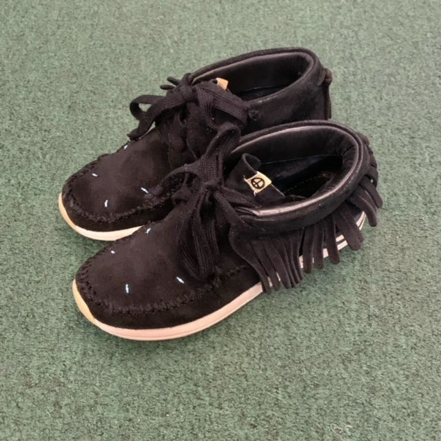 VISVIM FBT SHAMAN-FOLK SHOES (( USED B )) *NO BOX 中古 - BLACK SIZE 8 IN STOCK NOW (現貨發售中)