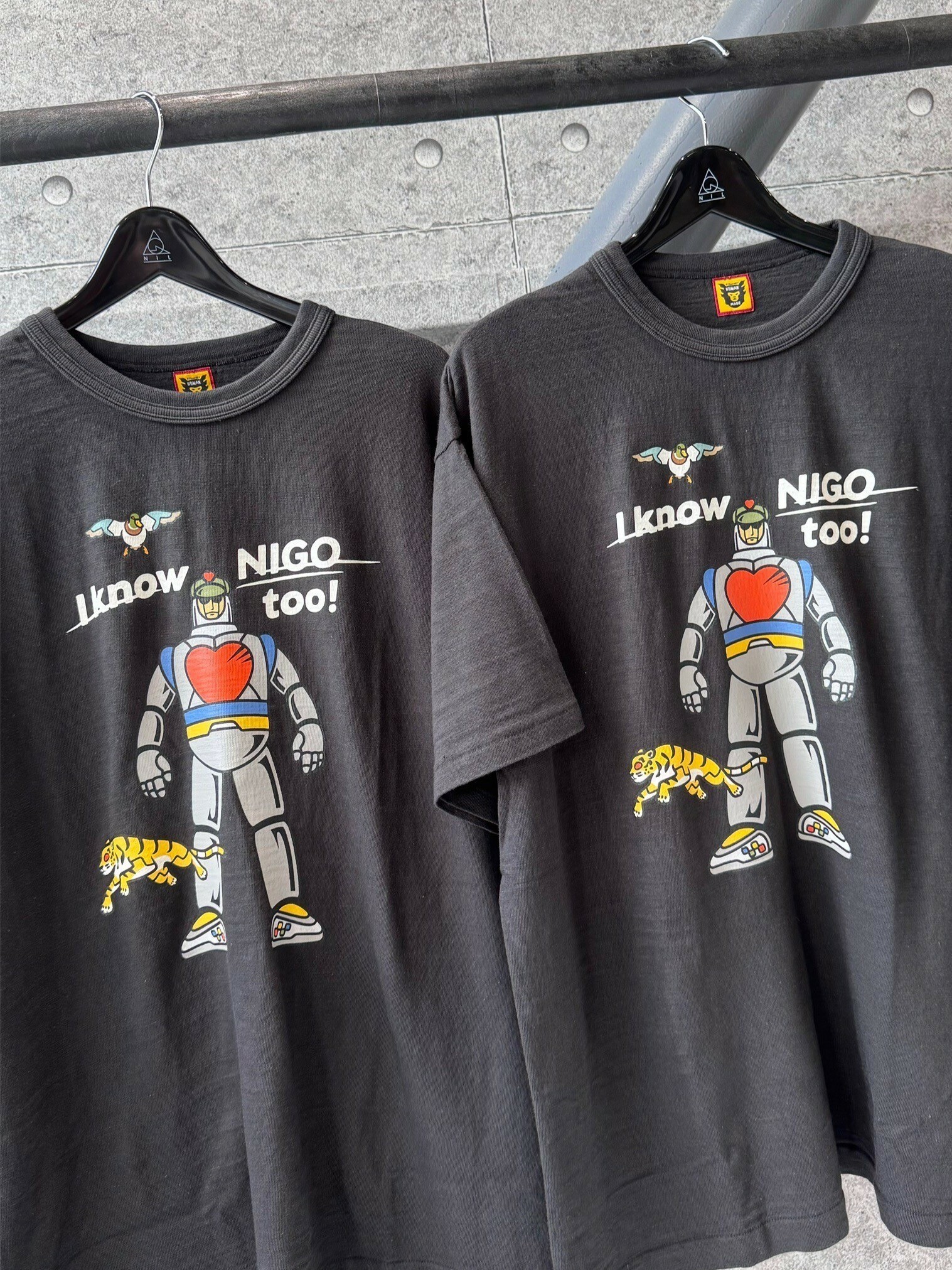 HUMAN MADE x I KNOW NIGO Robot Short Sleeve T HUMAN MADE x I KNOW NIGO Robot Short Sleeve T