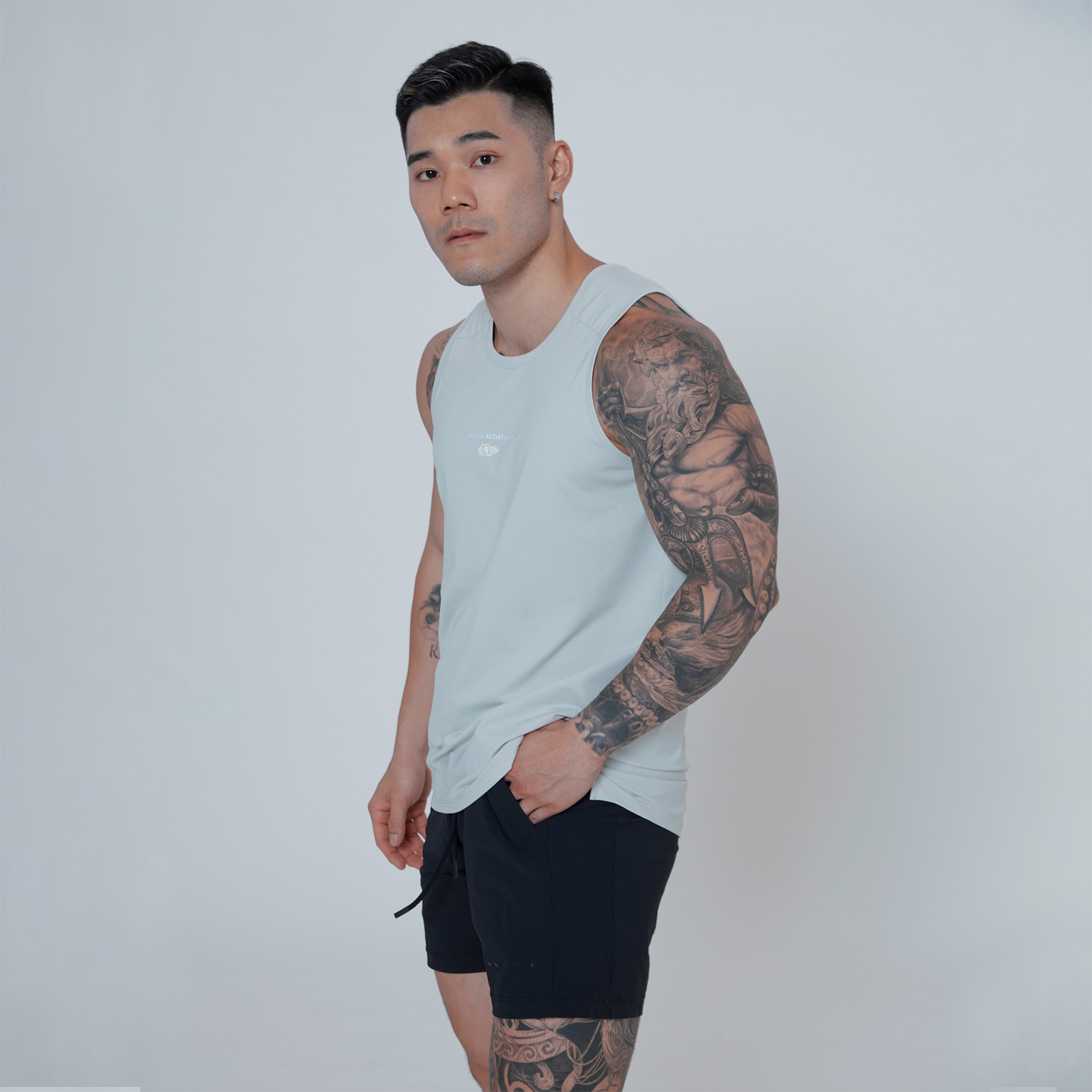 24-25 LN x VERVE IceFlow™ 抗菌合身背心｜石灰