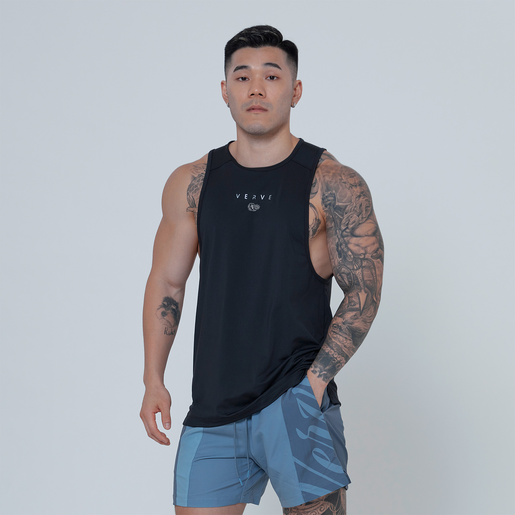 24-25 LN x VERVE XY-Lite™ 坦克訓練背心｜碳黑