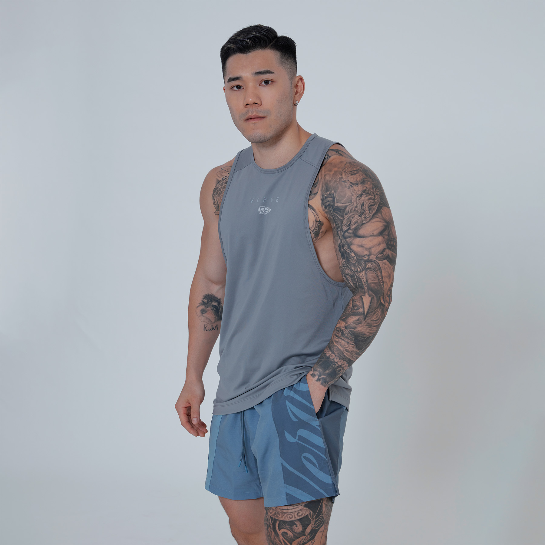 24-25 LN x VERVE XY-Lite™ 坦克訓練背心｜鴉灰