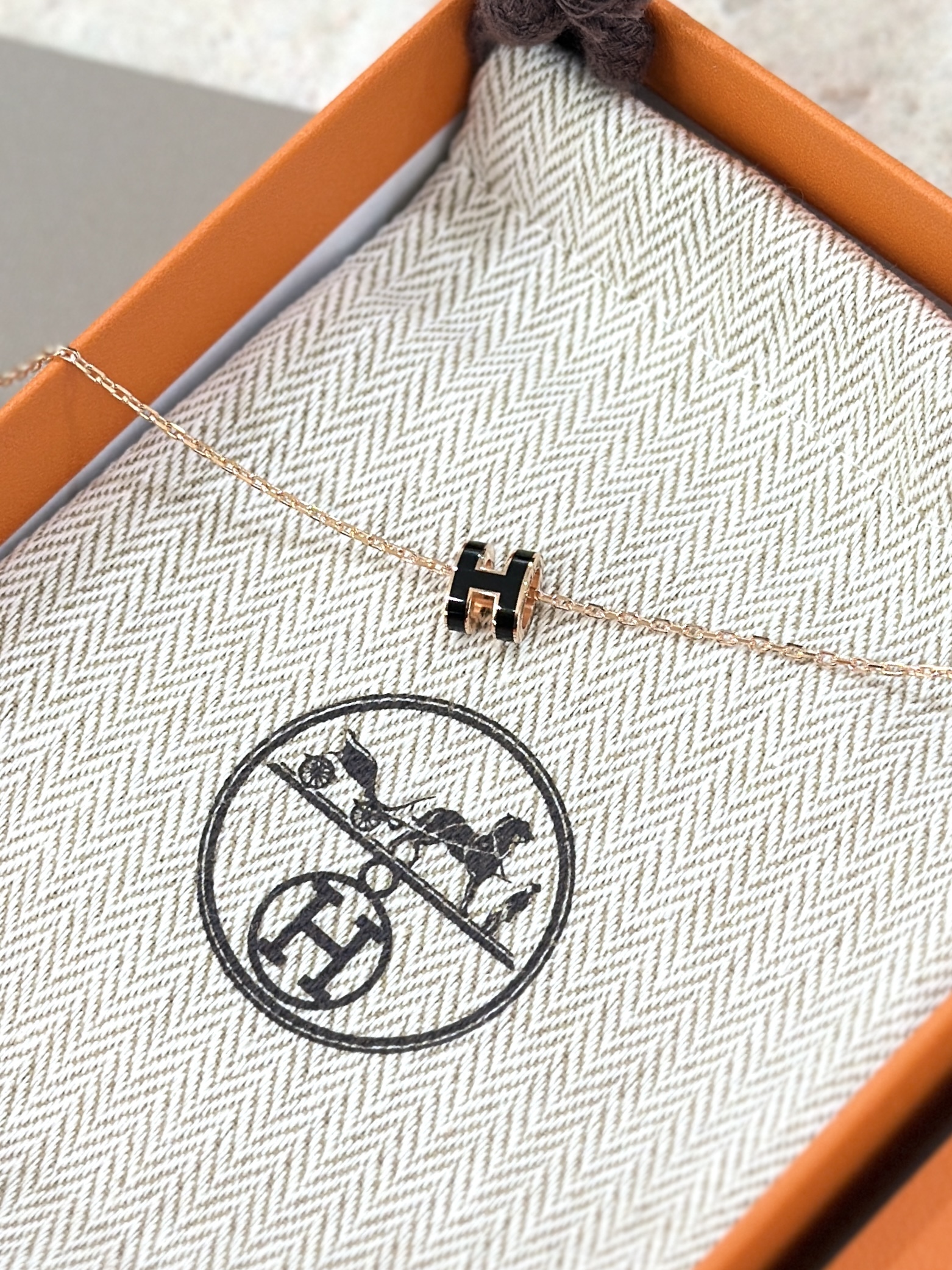 HERMÈS Mini Pop H Pendant