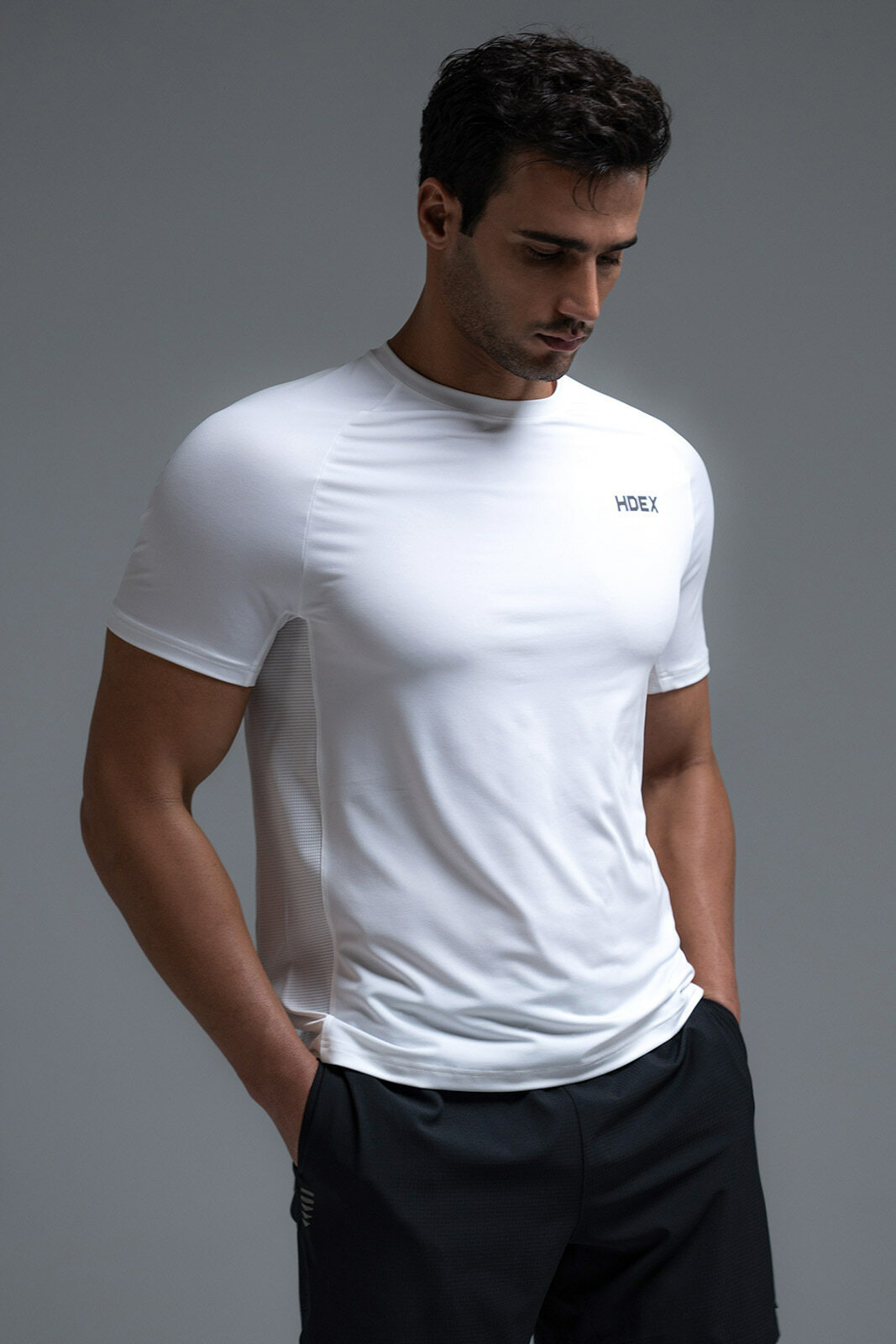 HDEX Assist Solid Short Sleeve - WHITE