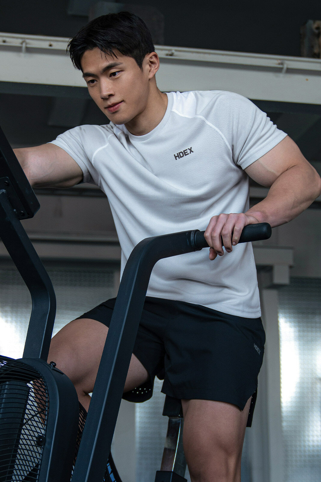 HDEX Assist Textured Short Sleeve - WHITE