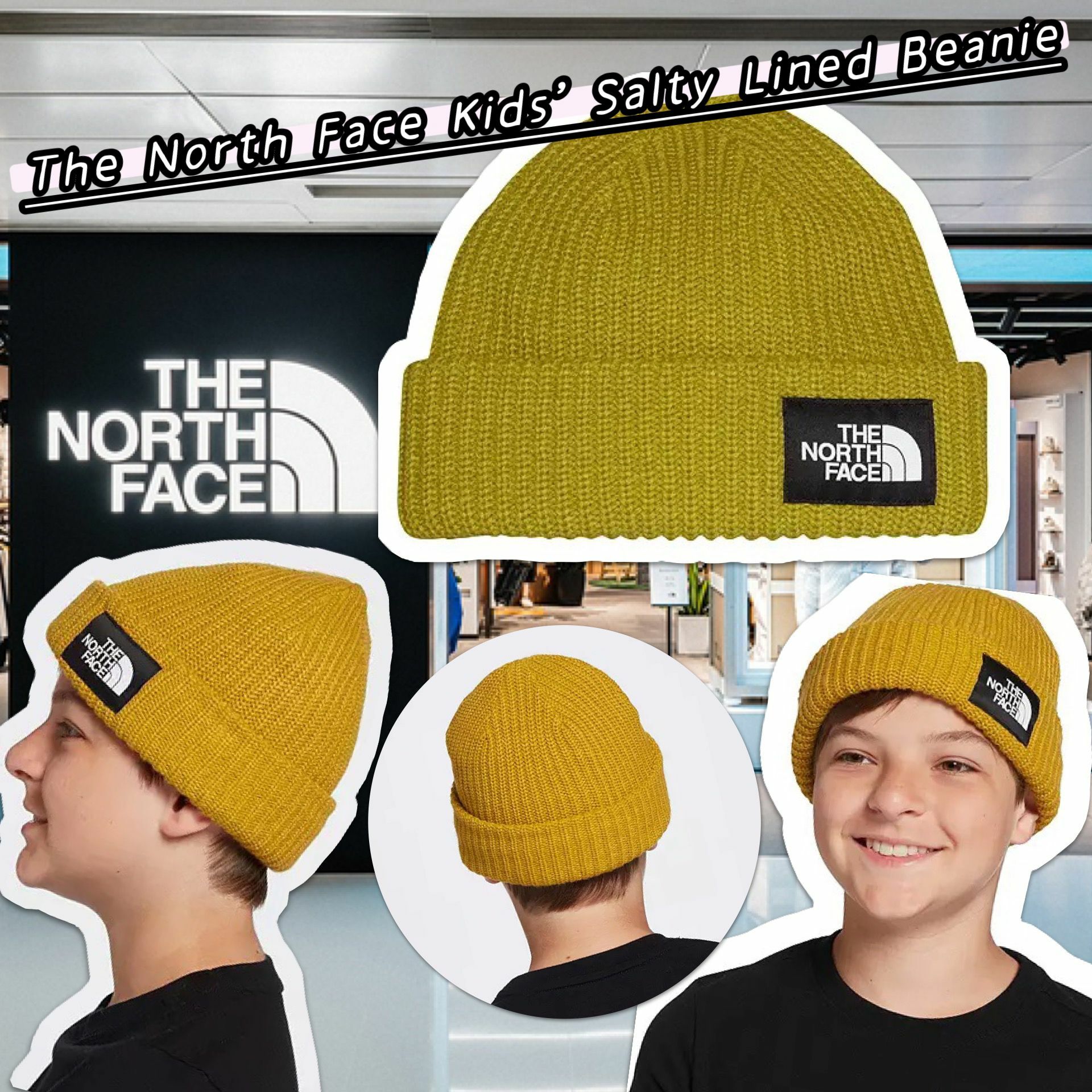 【預購】The North Face Salty Lined G110614 童裝冷帽