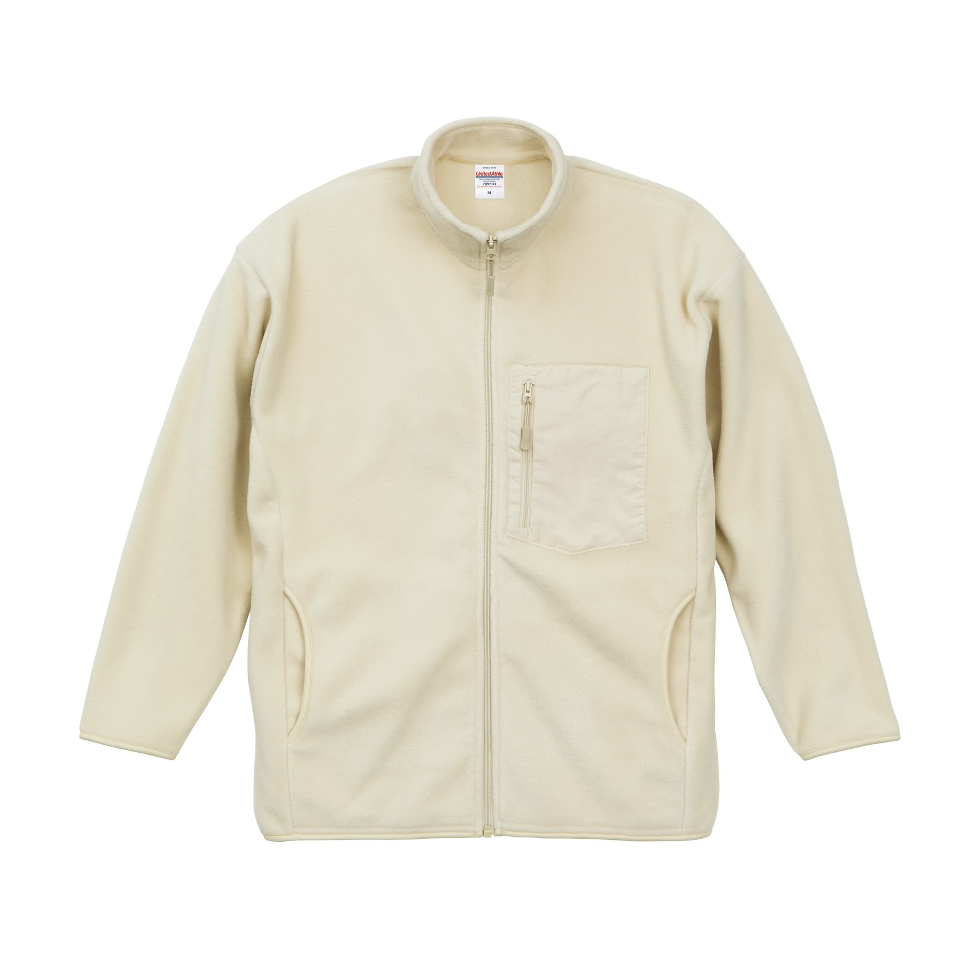 【一件免運】United Athle 超細搖粒絨全拉鍊立領夾克(單層) UA7097｜3709701