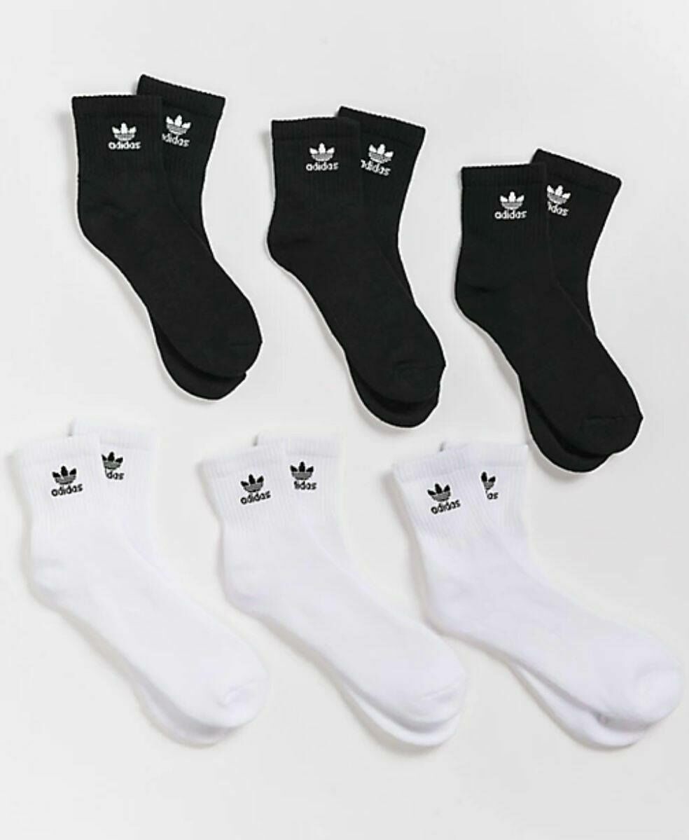 【預購】Adidas G092412 6對裝中童襪