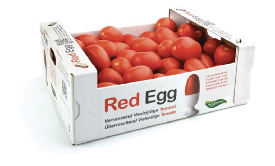 red egg box