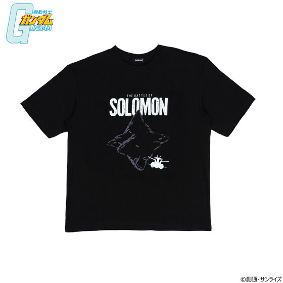 236173 Pbandai 預訂 2025/12月 機動戦士ガンダム アイコニックグラフィックシリーズ　宇宙要塞ソロモンデザイン Tシャツ