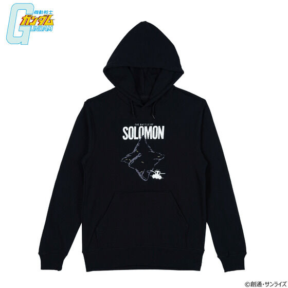 231958 Pbandai 預訂 2025/9月 機動戦士ガンダム アイコニックグラフィックシリーズ 宇宙要塞ソロモンデザイン パーカー