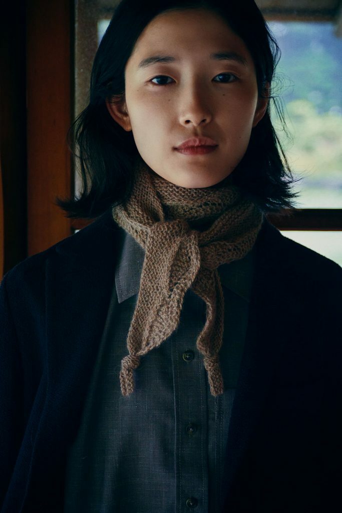 Lace Scarf 材料包-Isager