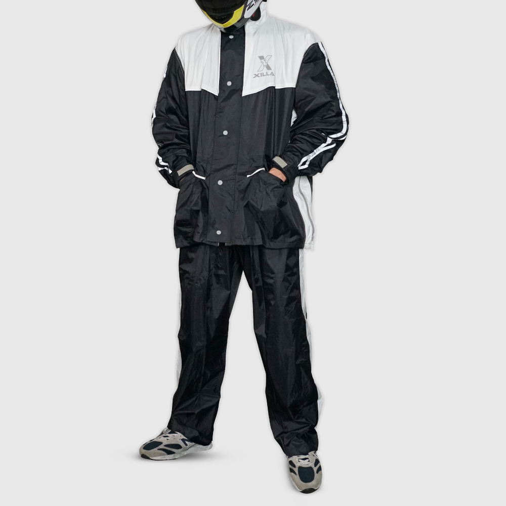 人身部品 ｜XILLA側開擴充兩件式時尚風雨衣2.0