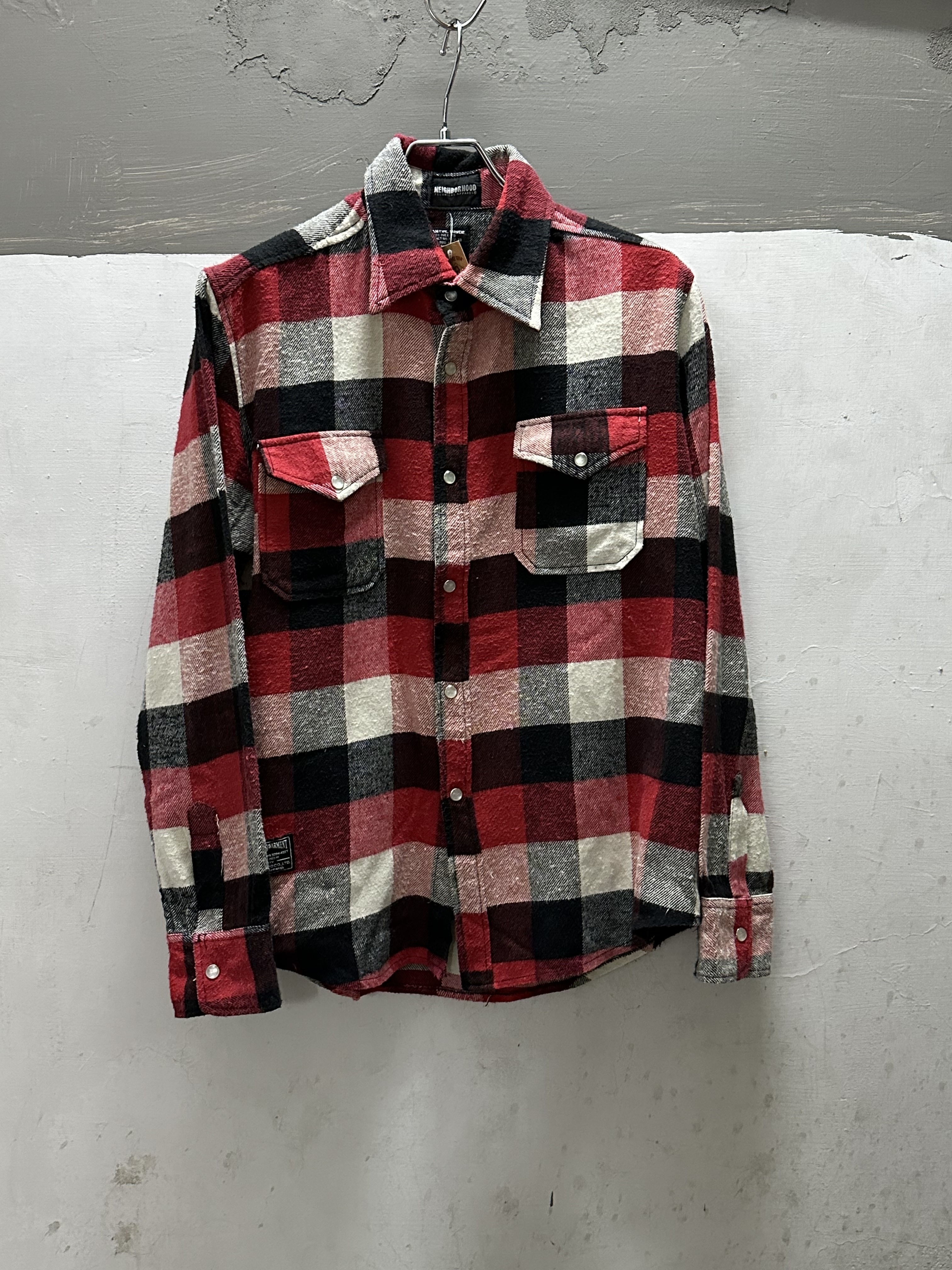 NEIGHBORHOOD Check Flannel Western Shirt