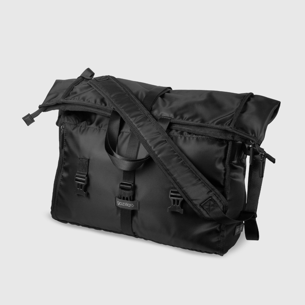 大容量置物擴充｜多功能通勤郵差包