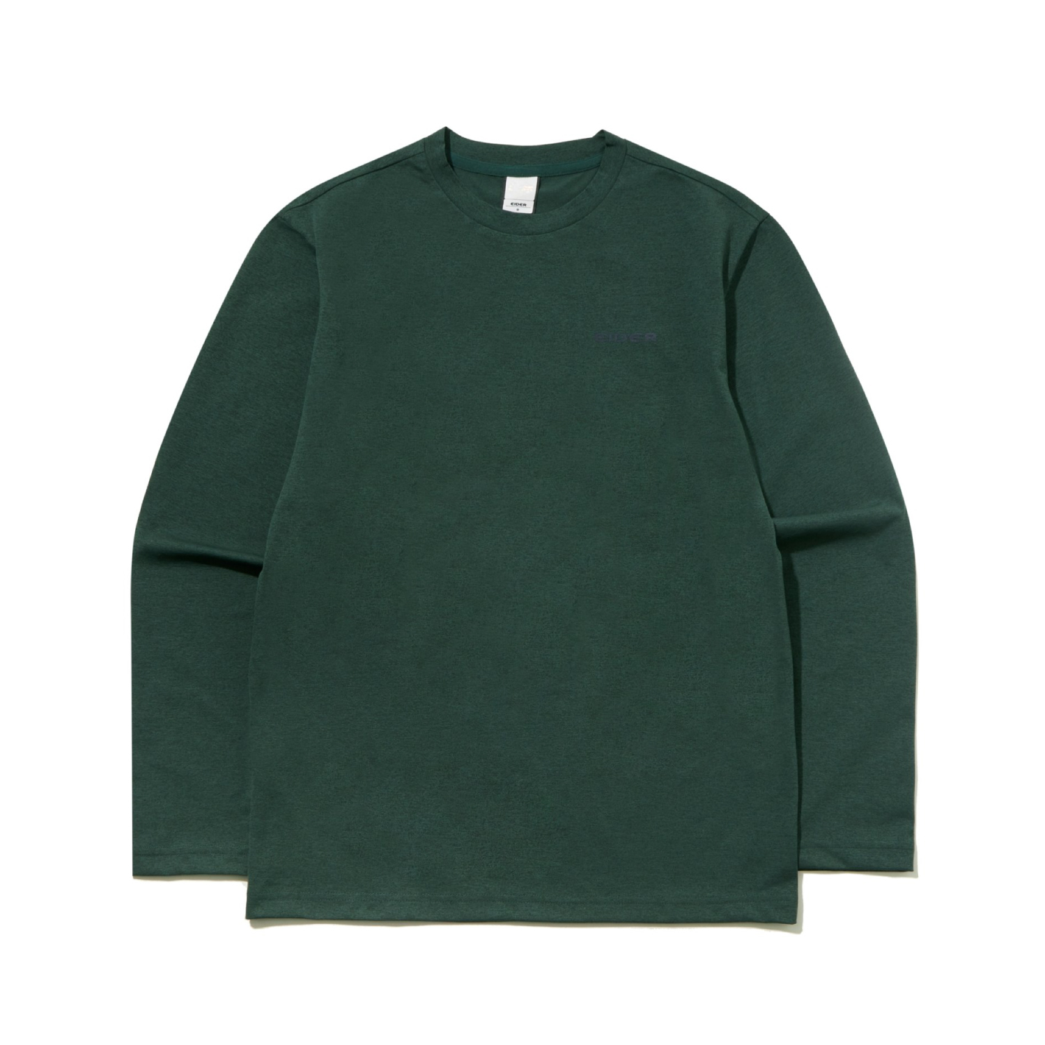 【EIDER】男印花圓領長袖上衣 / 24EDMU24253-[綠、黑、棕、白]　