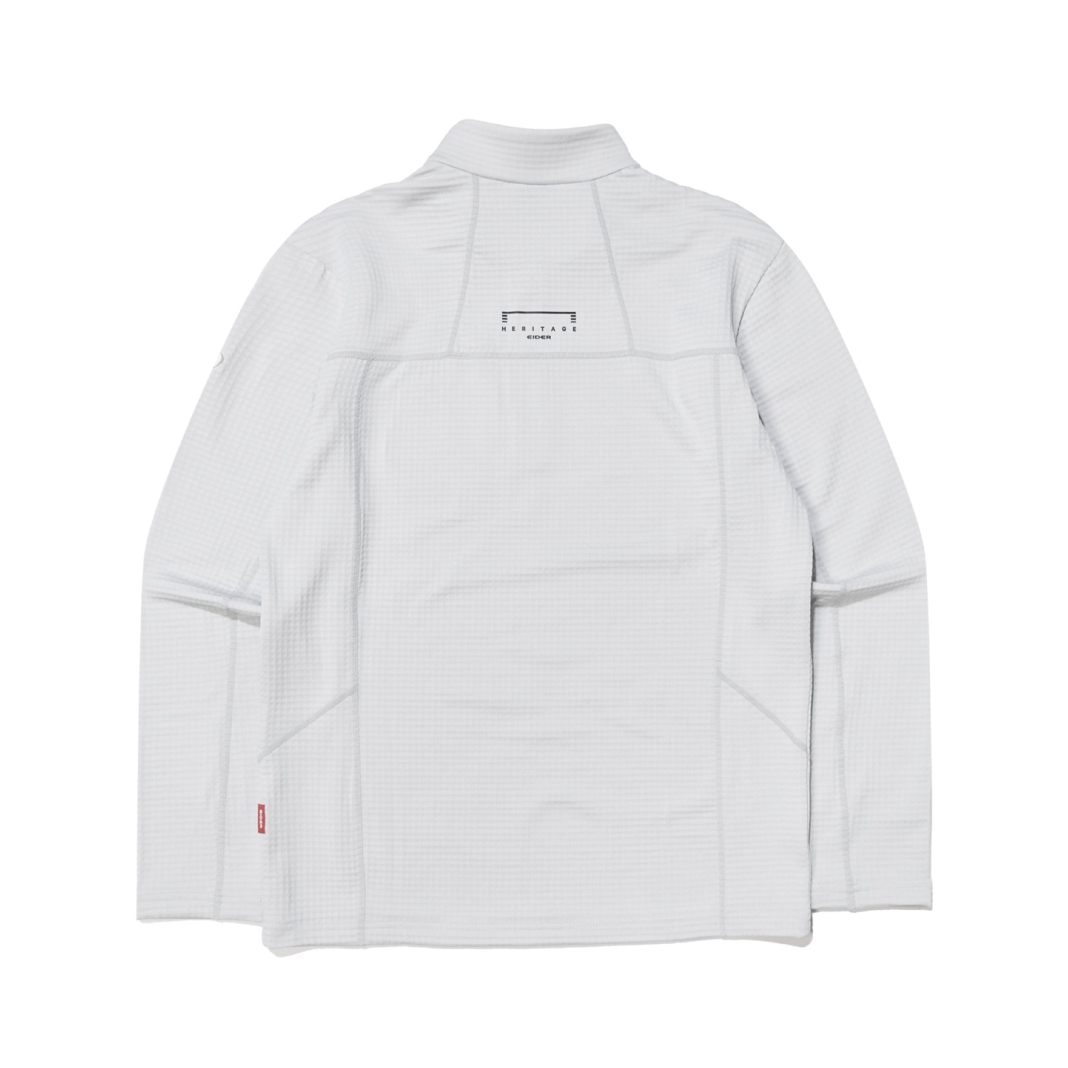 【EIDER】男POLARTEC保暖拉鍊長袖上衣 / 24EDMU24231-[淺灰、經典黑]　