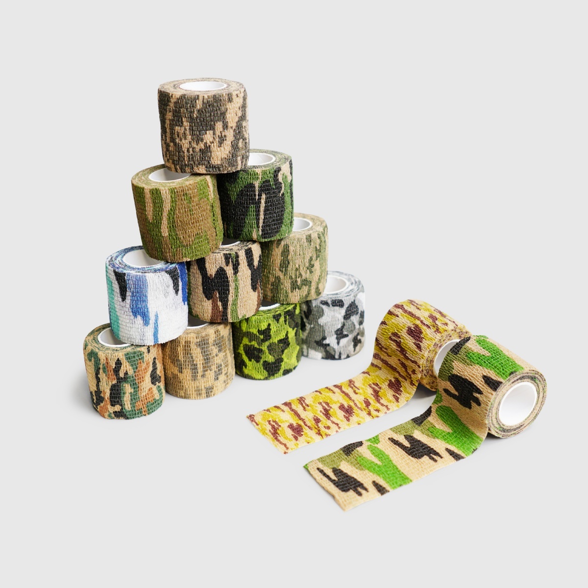 戶外用品｜露營彈性迷彩膠帶