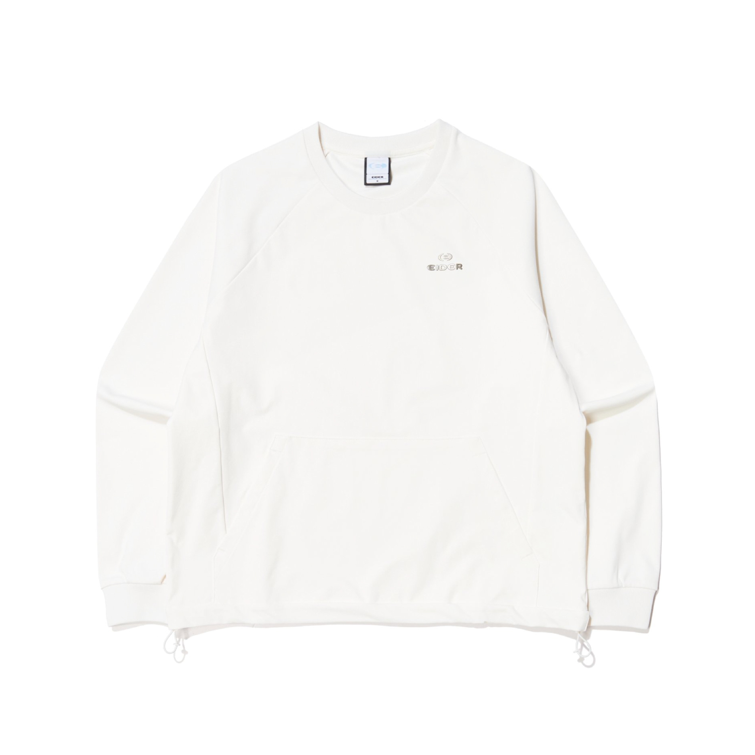 【EIDER】女長袖圓領上衣 / 24EDWU24206-[奶油白、經典黑]　