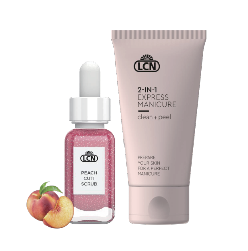 LCN 奢華SPA 養甲美手套裝（美白磨砂）1套2件