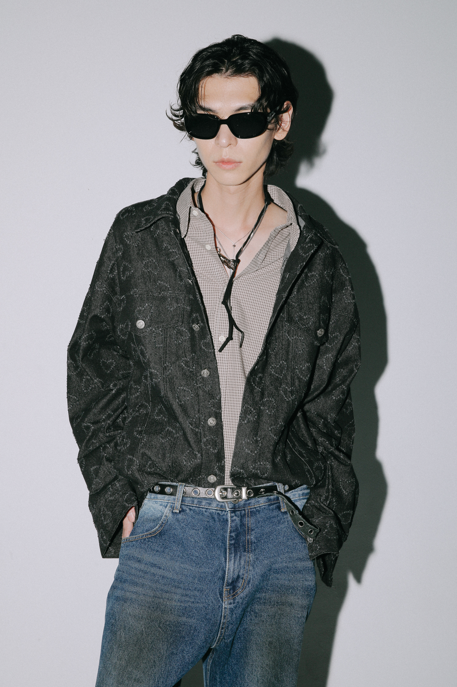 【Discount】❤︎Box Fit Denim Jacket #襯衫外套