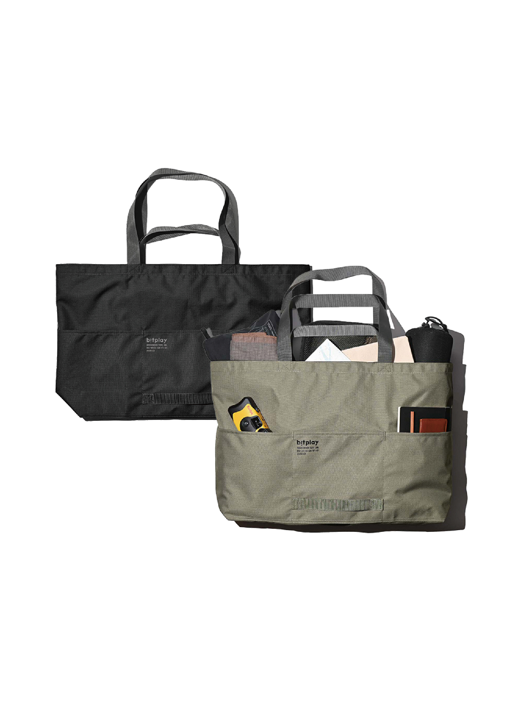 bitplay | Weekender Tote 行旅托特包 黑/沙【bitplay官方授權經銷】