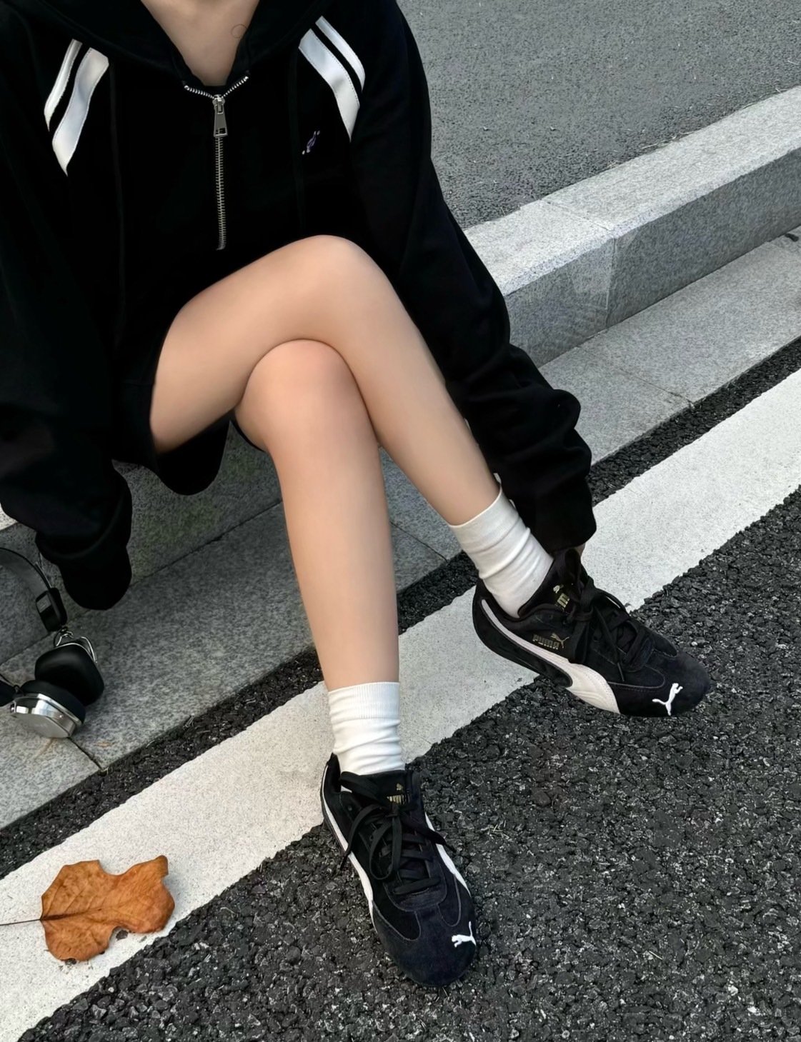 <快速出貨> PUMA SPEEDCAT OG 賽車鞋 黑白