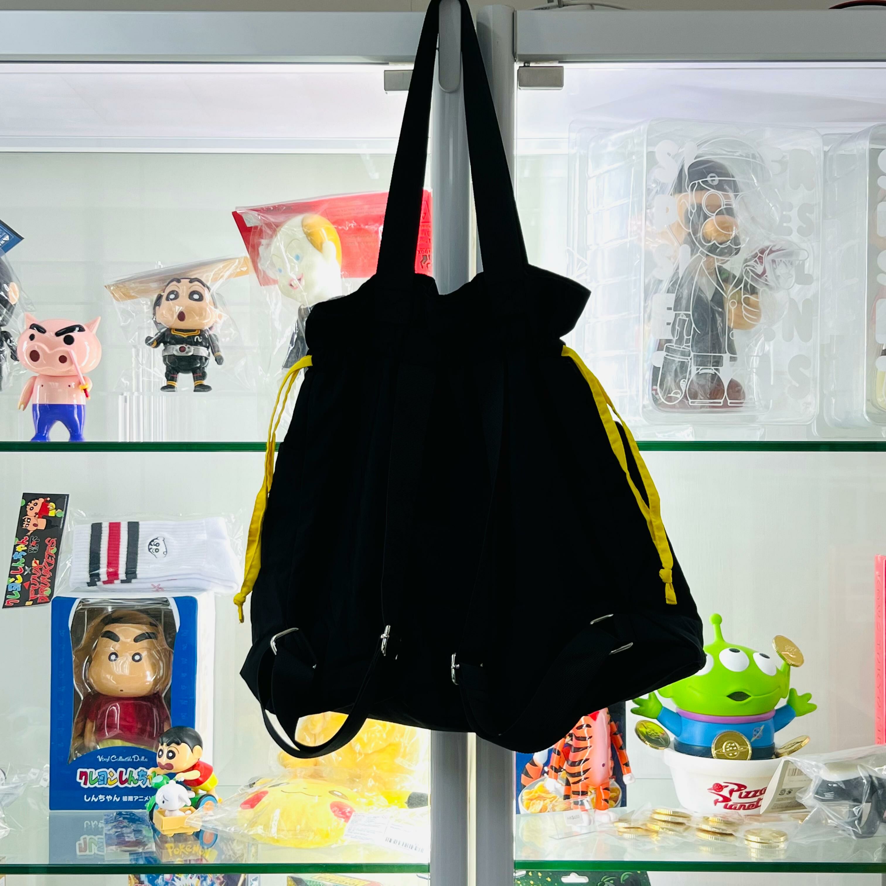 Chiikawa 2WAY Knapsack - (Black) Hachiware & Usagi