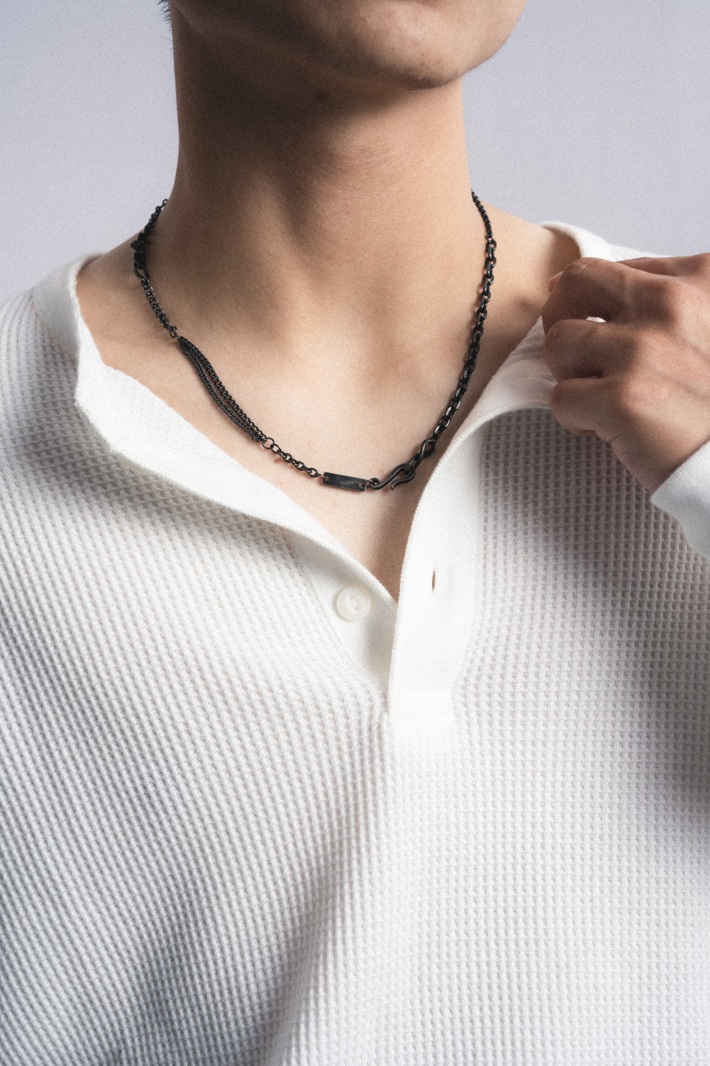 【BLUZ】做舊拼接項鍊