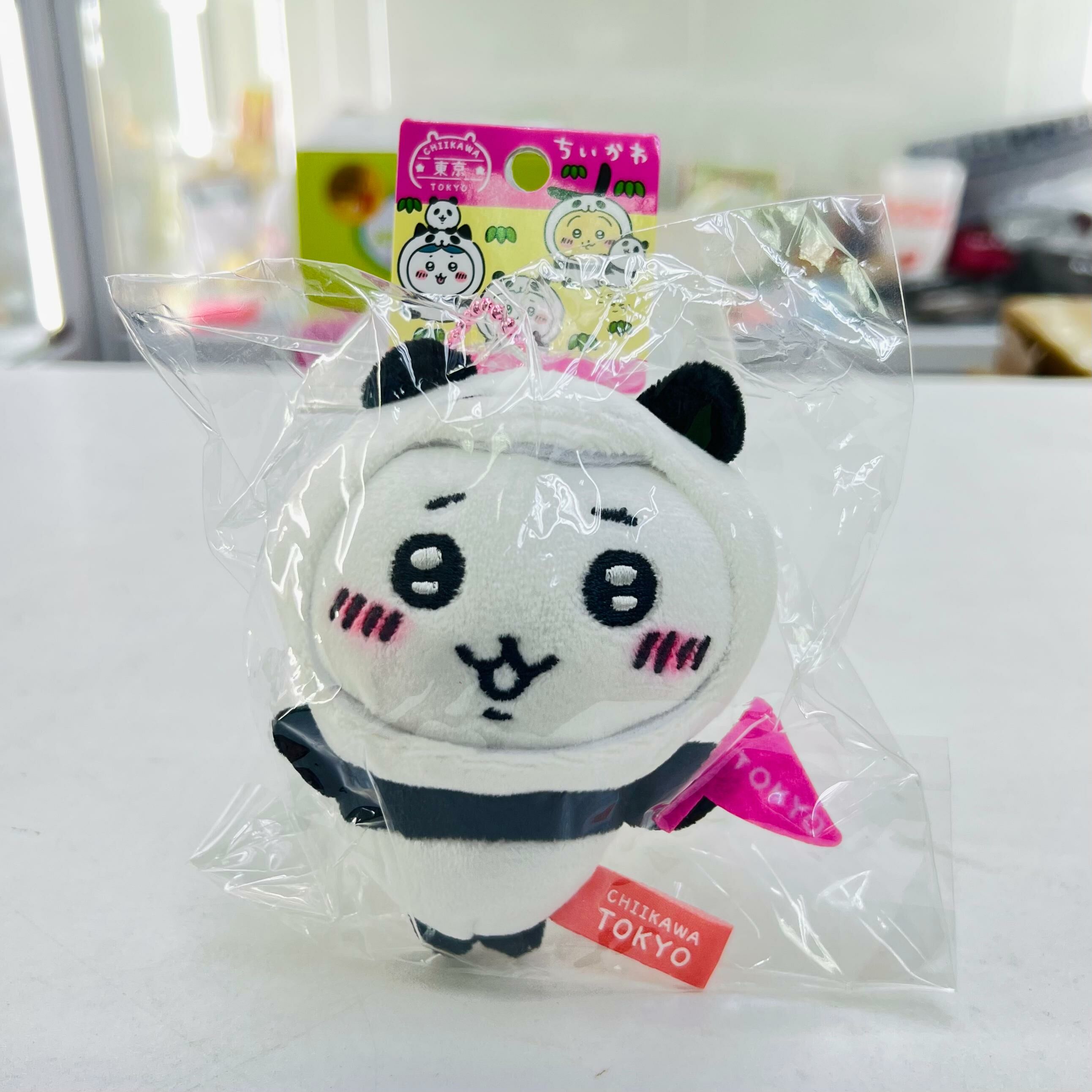 Chiikawa Plush Doll Keychain 東京熊貓Chiikawa