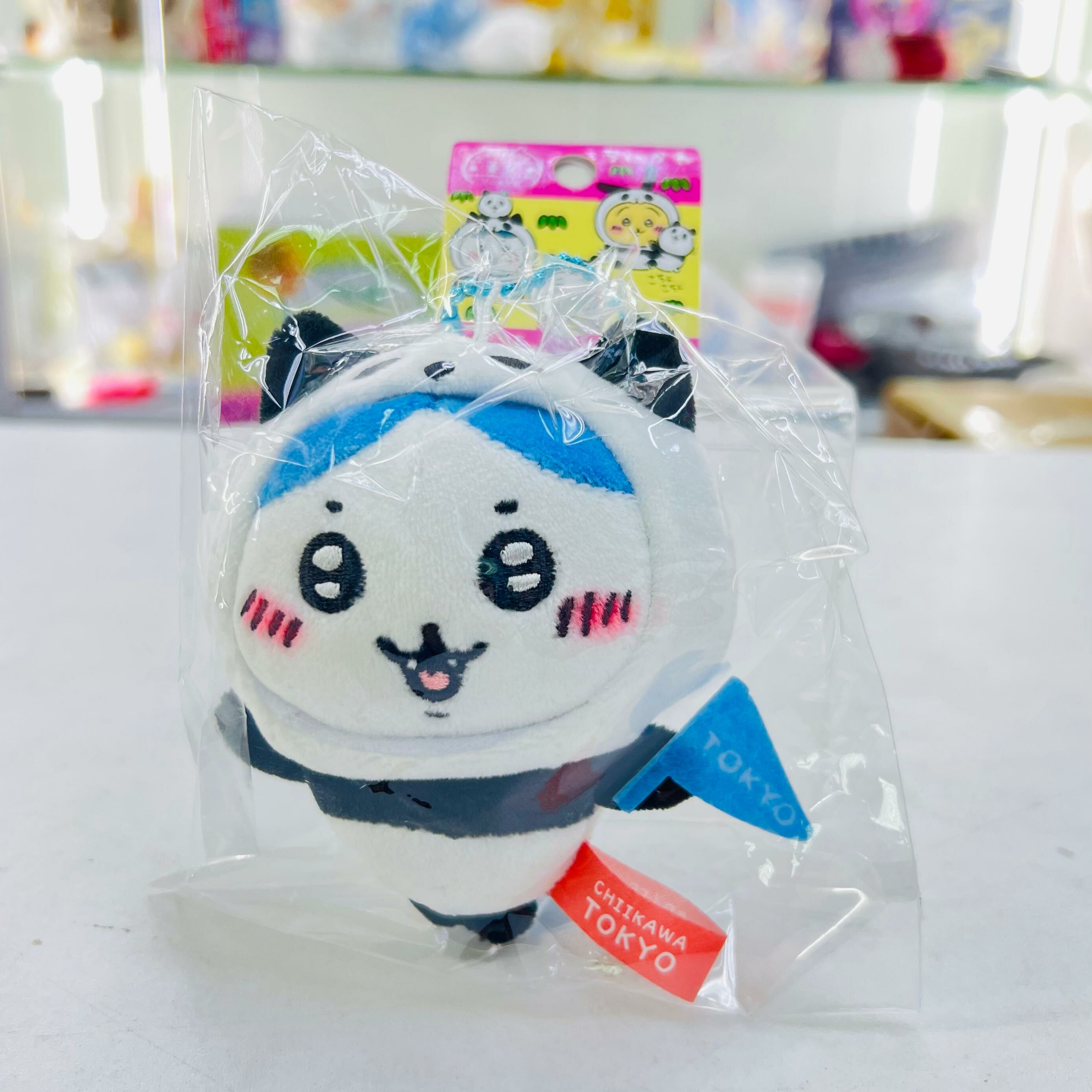 Chiikawa Plush Doll Keychain 東京熊貓小八