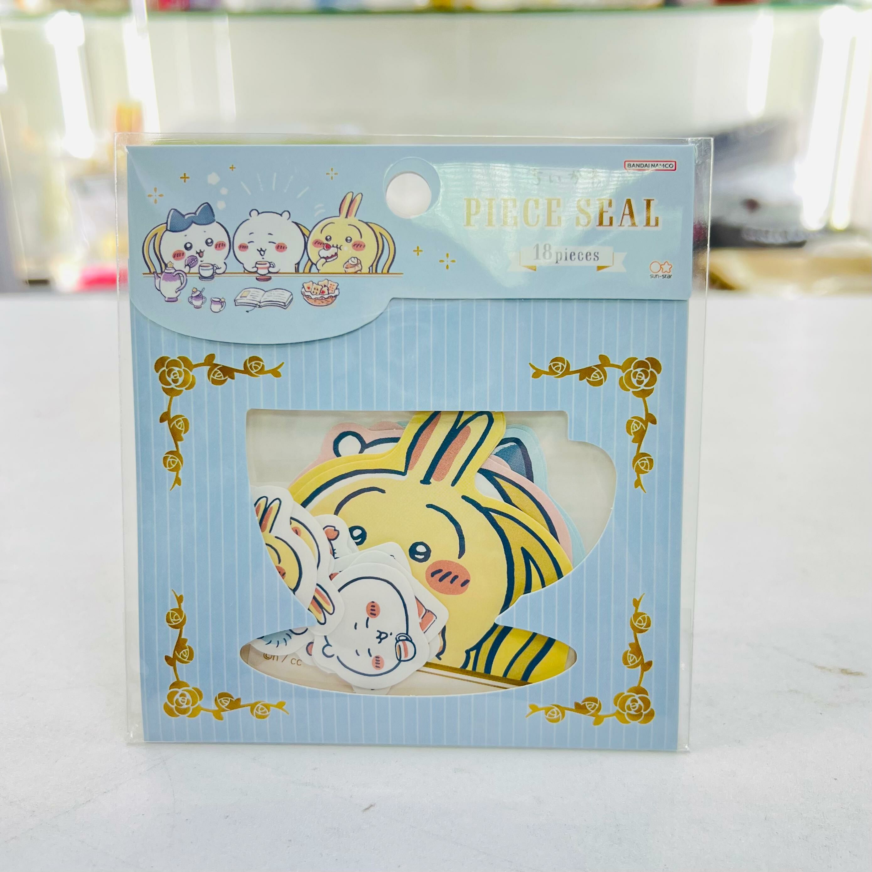 Chiikawa Peace Sticker (Tea Time) sticker set