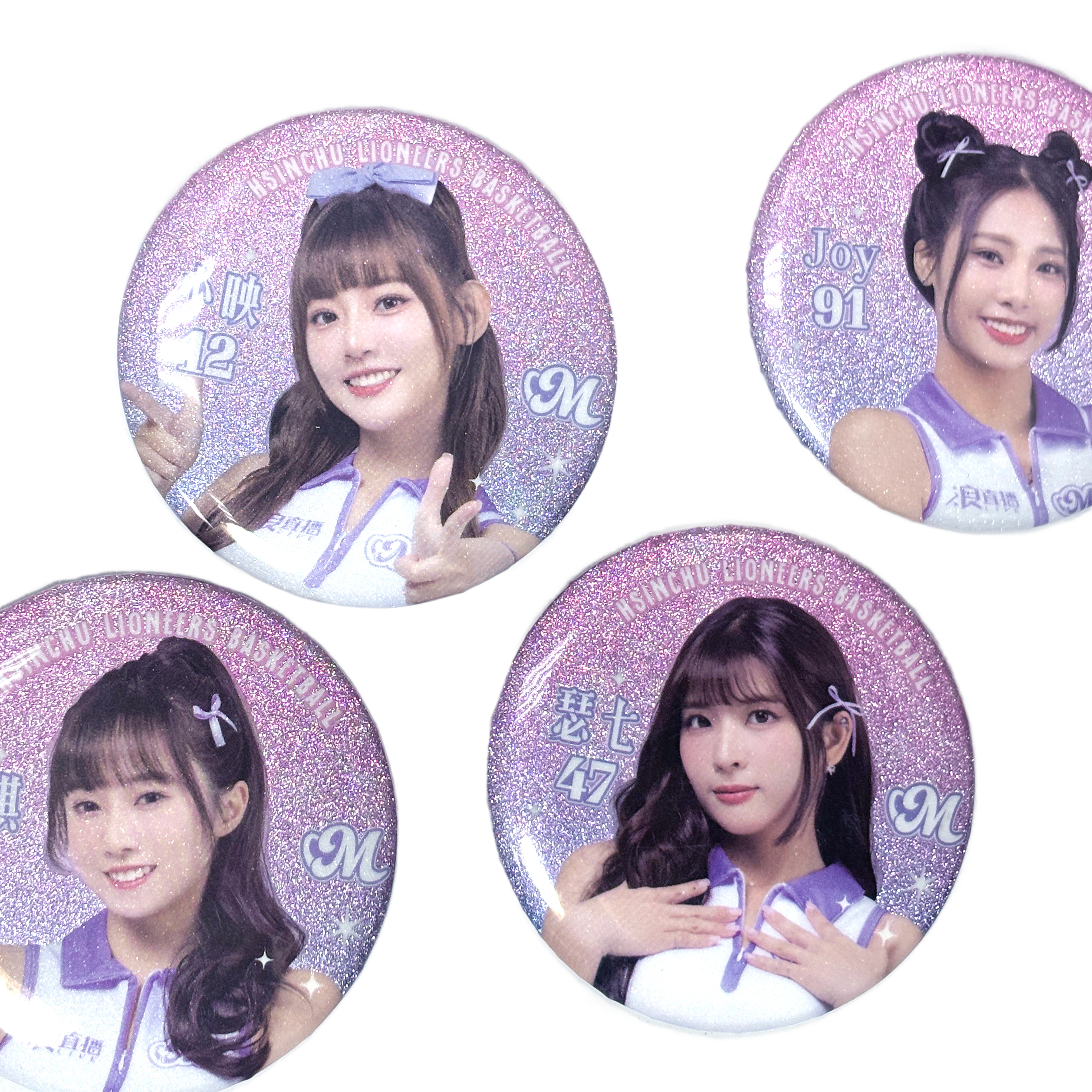 24-25 慕獅女孩應援徽章｜扭蛋