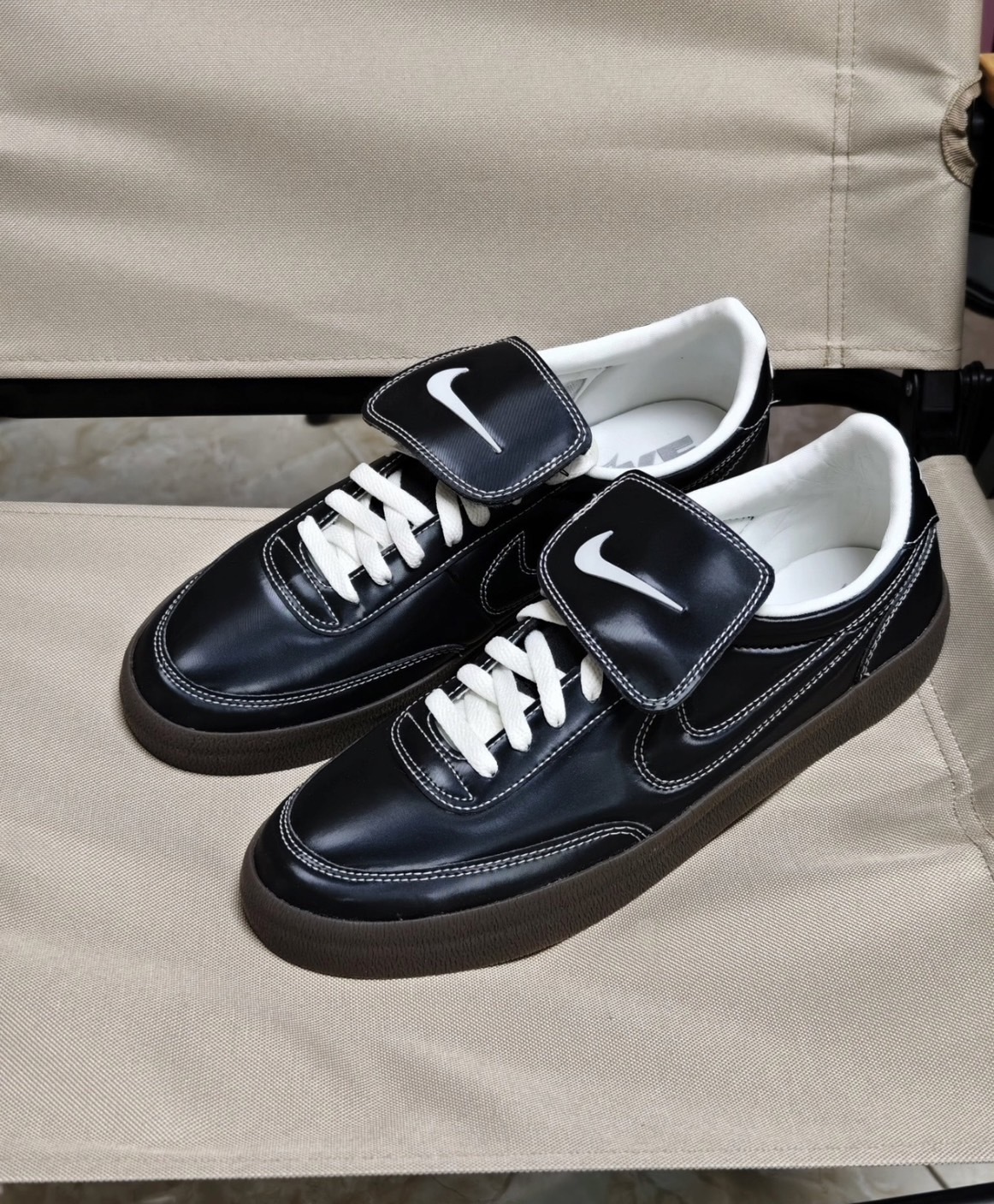 NIKE KILLSHOT 2 PRM 德訓鞋 黑色 黑皮革