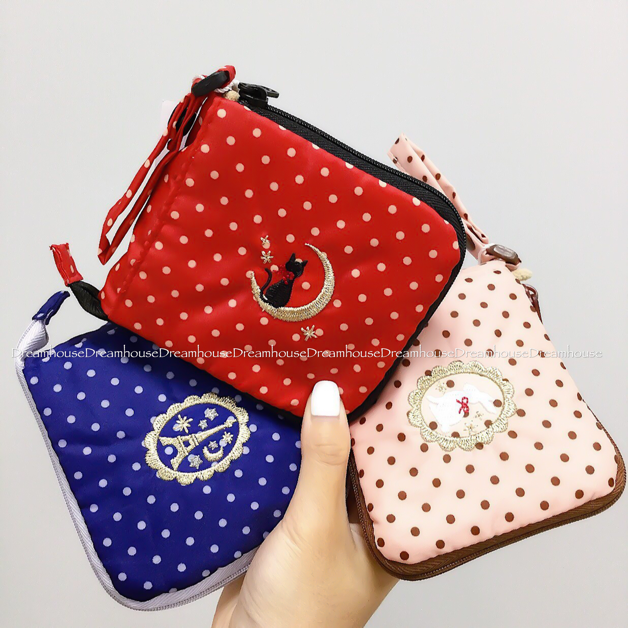 petit fleur 童話系列 貓咪 兔子 巴黎鐵塔 刺繡 吸水 傘布 擦拭布 吸水布 擦布 除塵布 除塵刷