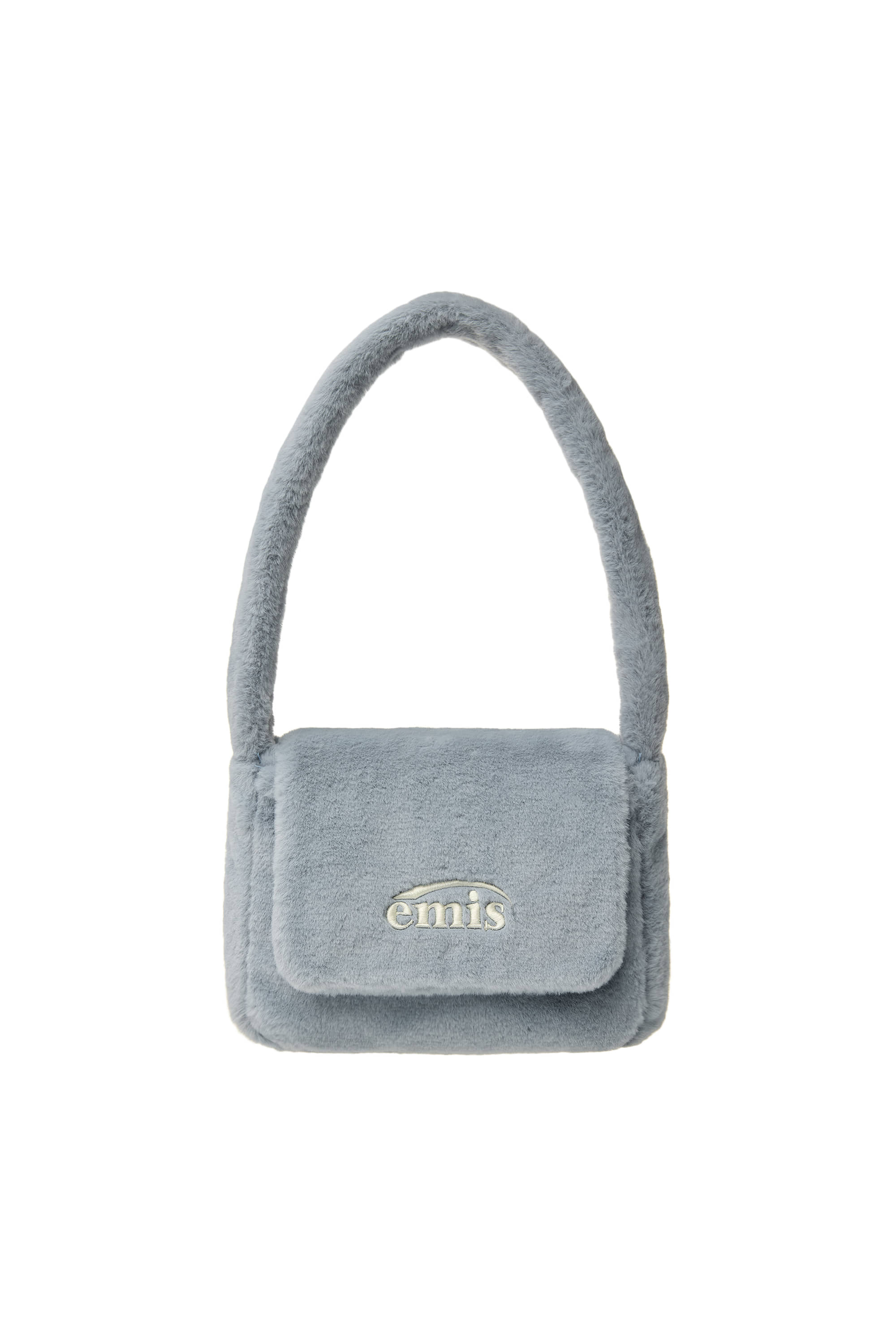 EMIS FUR SQUARE FLAP BAG