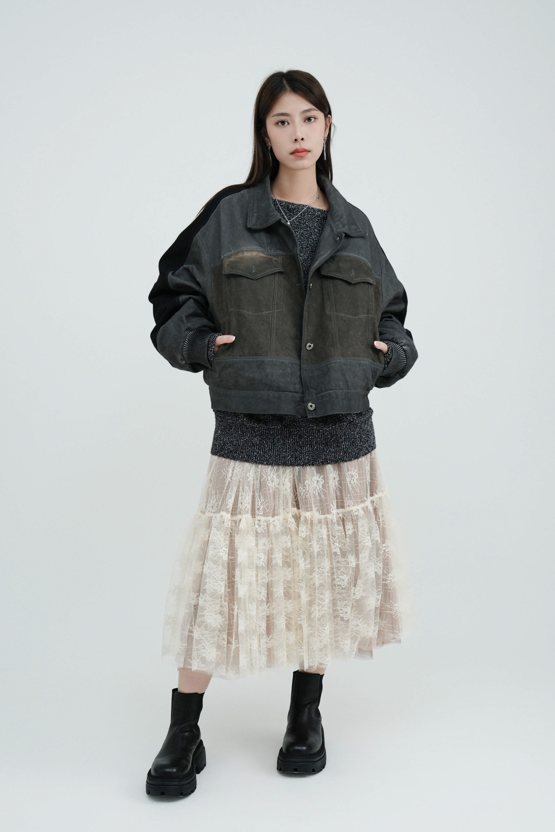 FW24_0149（外套＋上衣＋半截裙）