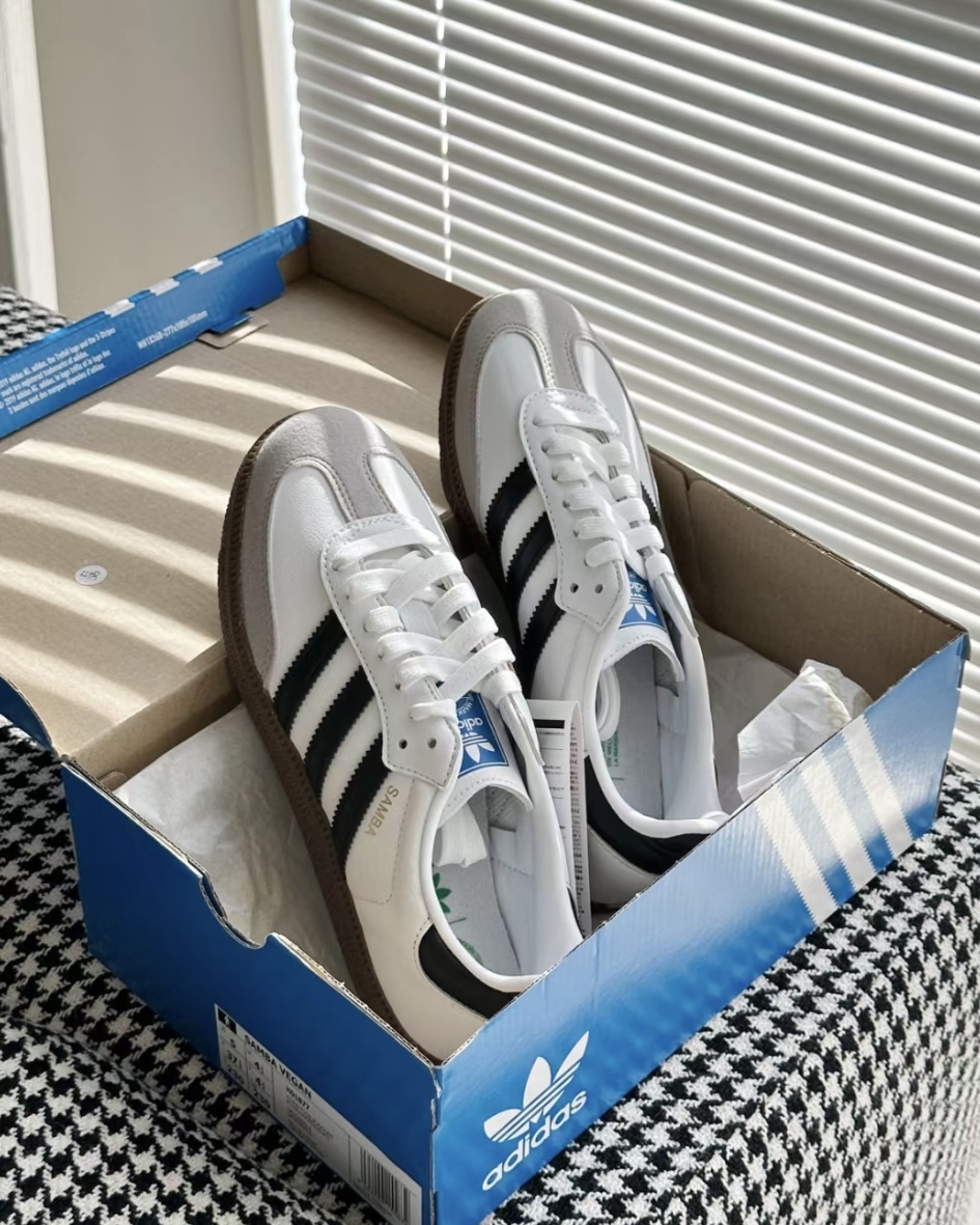 Adidas Originals Samba OG 低筒 復古 經典 板鞋 白