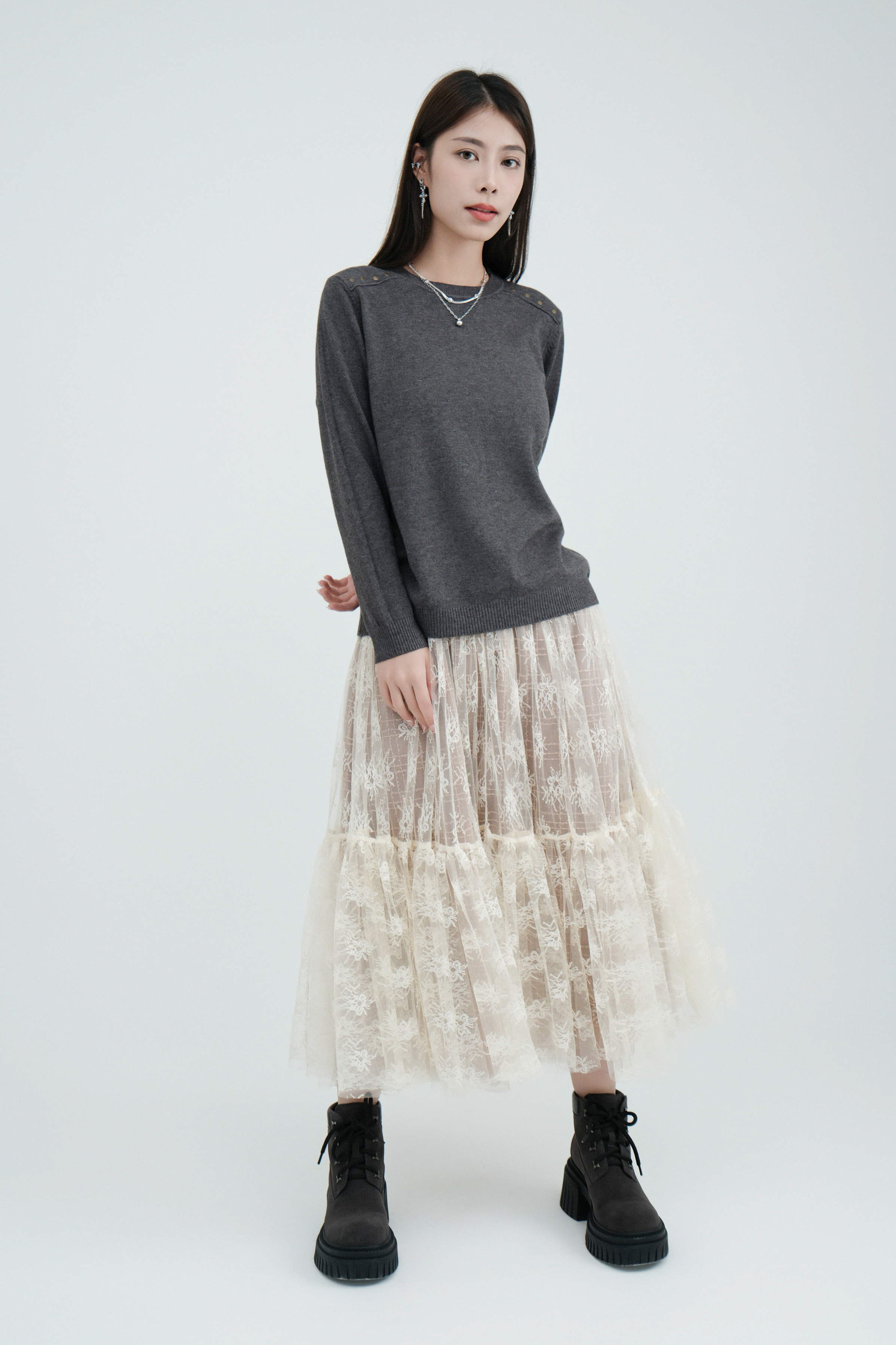 FW24_0151（上衣＋半截裙）