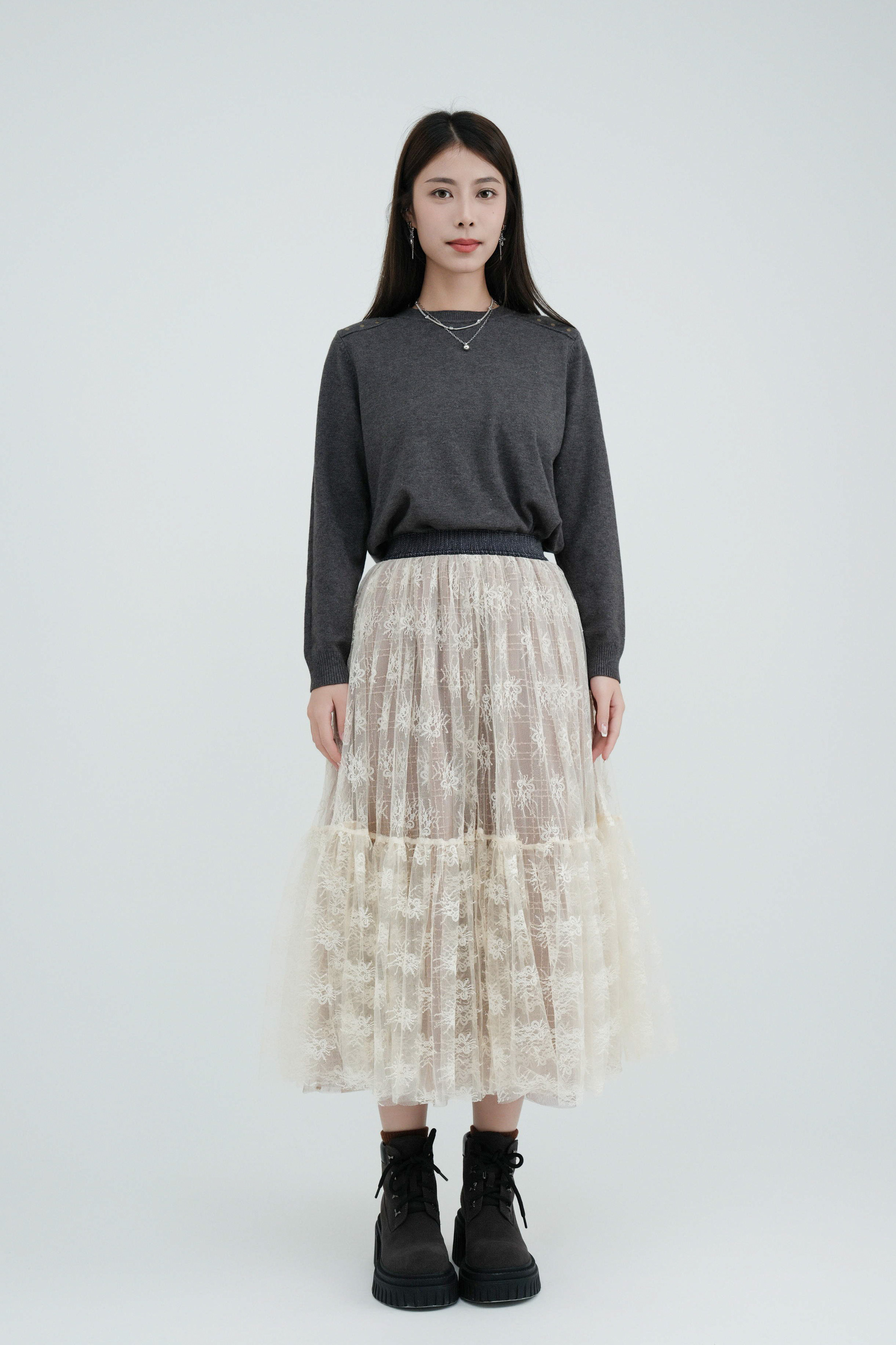 FW24_0151（上衣＋半截裙）