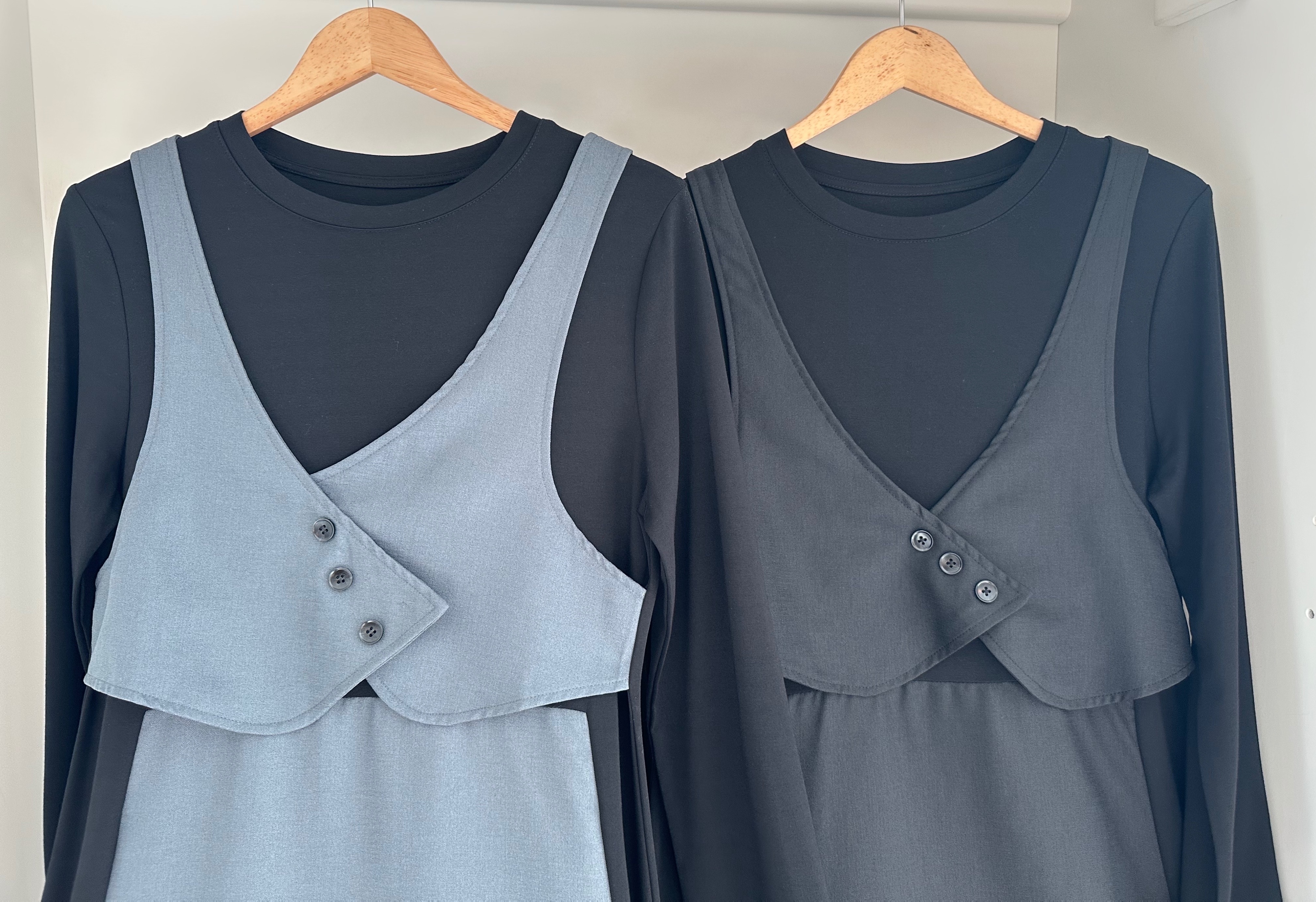 LONG SLEEVE VESTED PENCIL DRESS