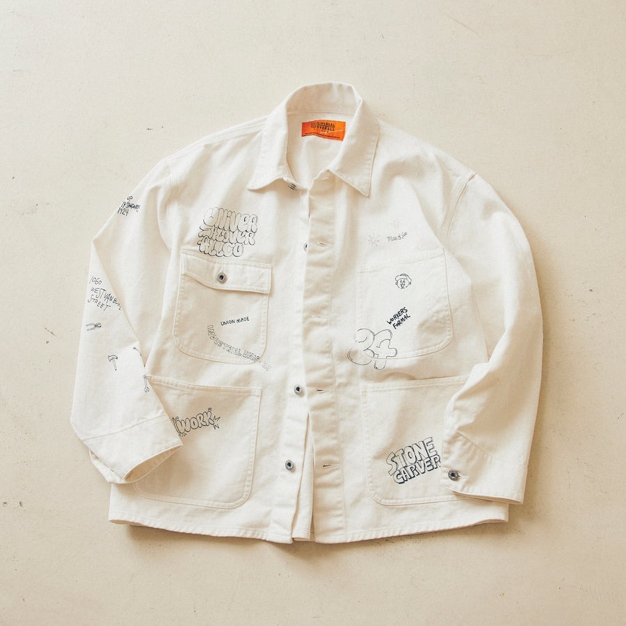 UNI GRAFFITI LOGO COVERALL