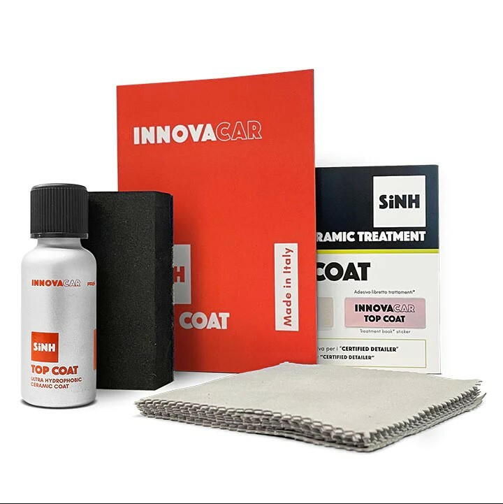 INNOVACAR 自我修復納米陶瓷鍍晶 SiNH TOP COAT 套裝