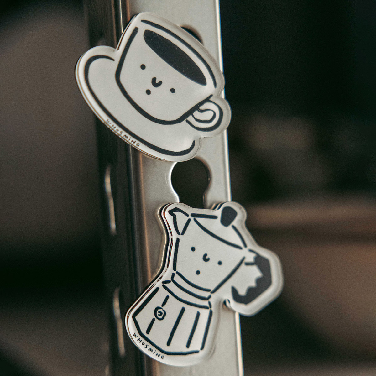 造型磁鐵｜摩卡壺