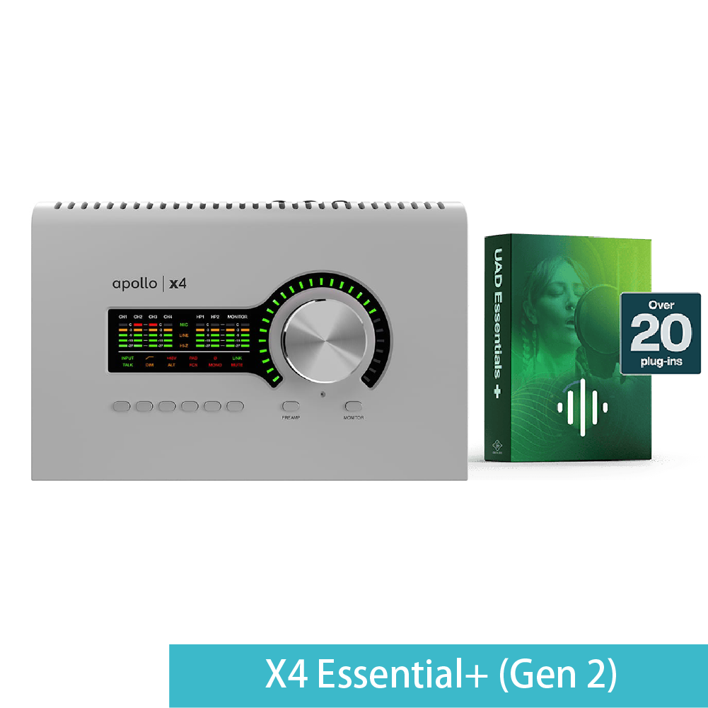 Universal Audio Universal Audio / Apollo X4系列 錄音介面 (Mac/PC可用)(Gen2 Essential+/Gen2 Studio+)<台灣代理公司貨> 第 4 張圖片｜三峽錄音 / 音響