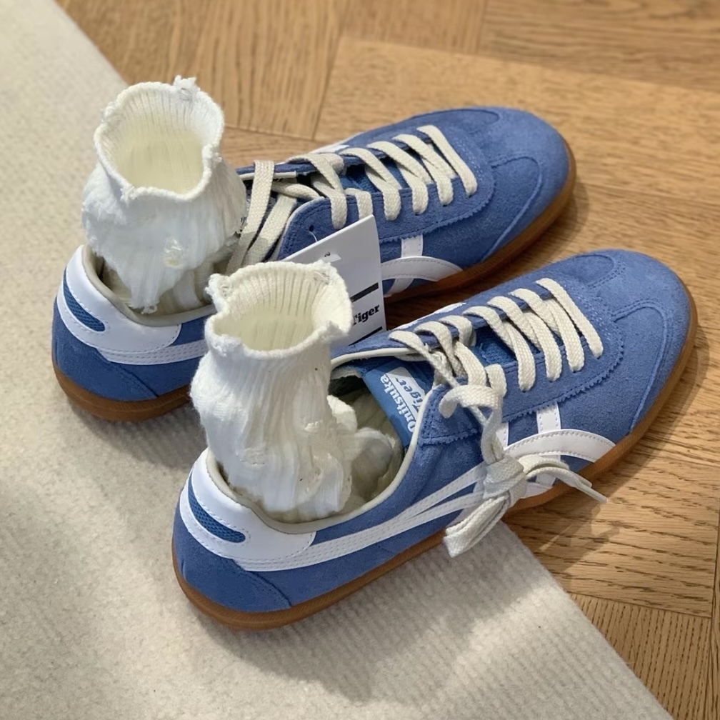 【現貨】Onitsuka Tiger Tokuten 鬼塚虎 麂皮 焦糖藍莓